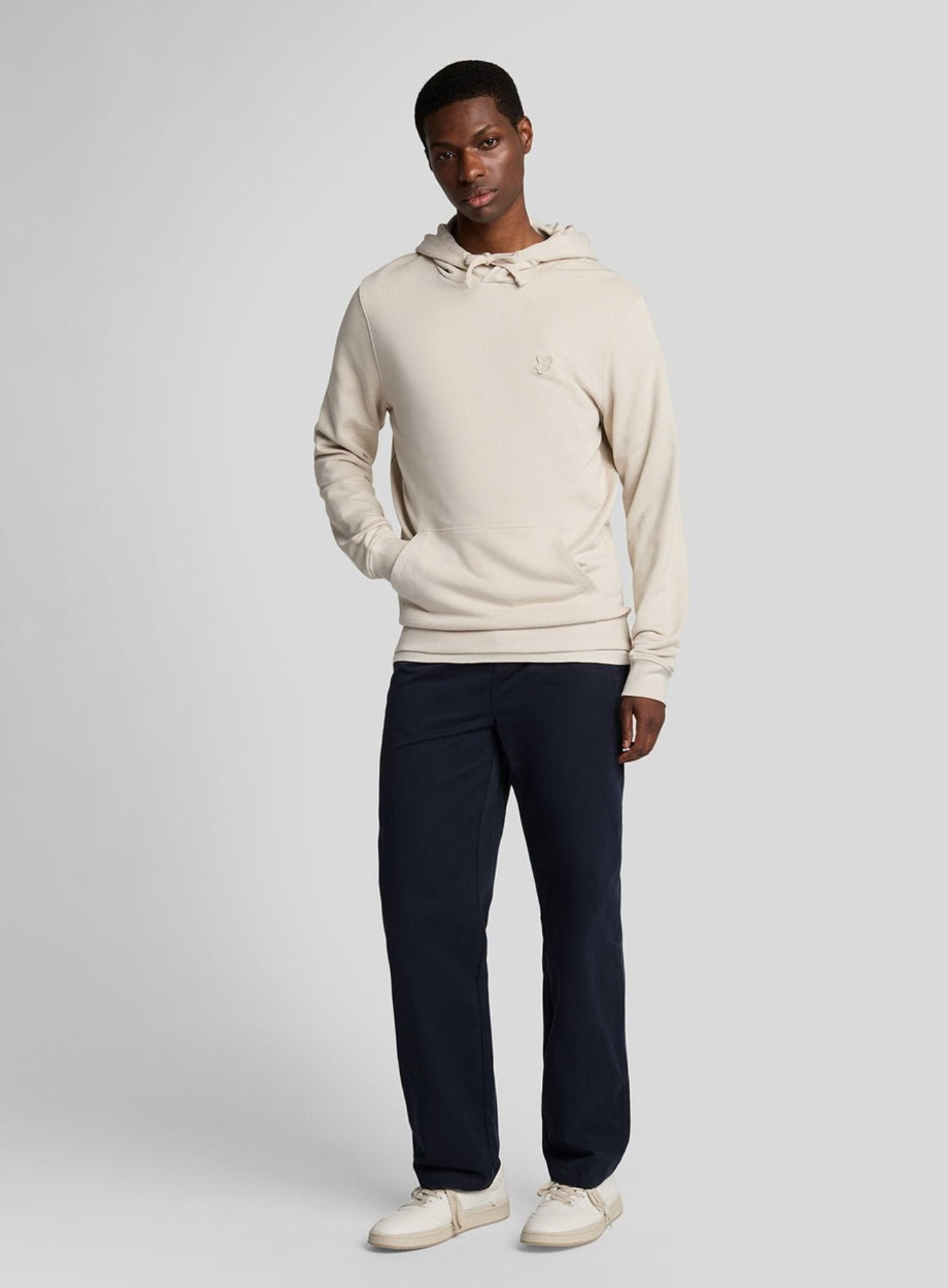 LYLE & SCOTT Drawstring Tapered Chino Dark Navy