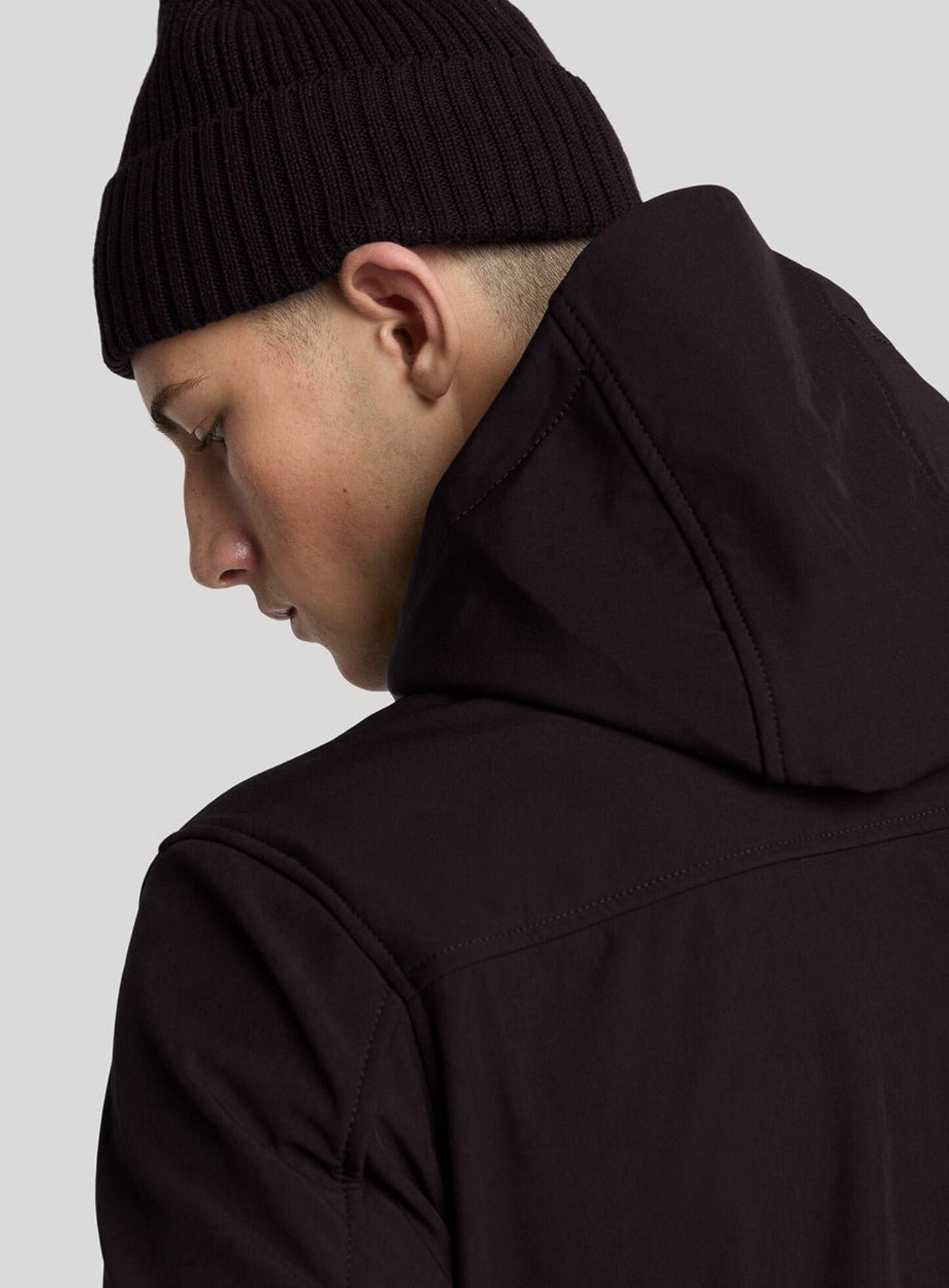 LYLE & SCOTT Fleece Back Softshell Jet Black