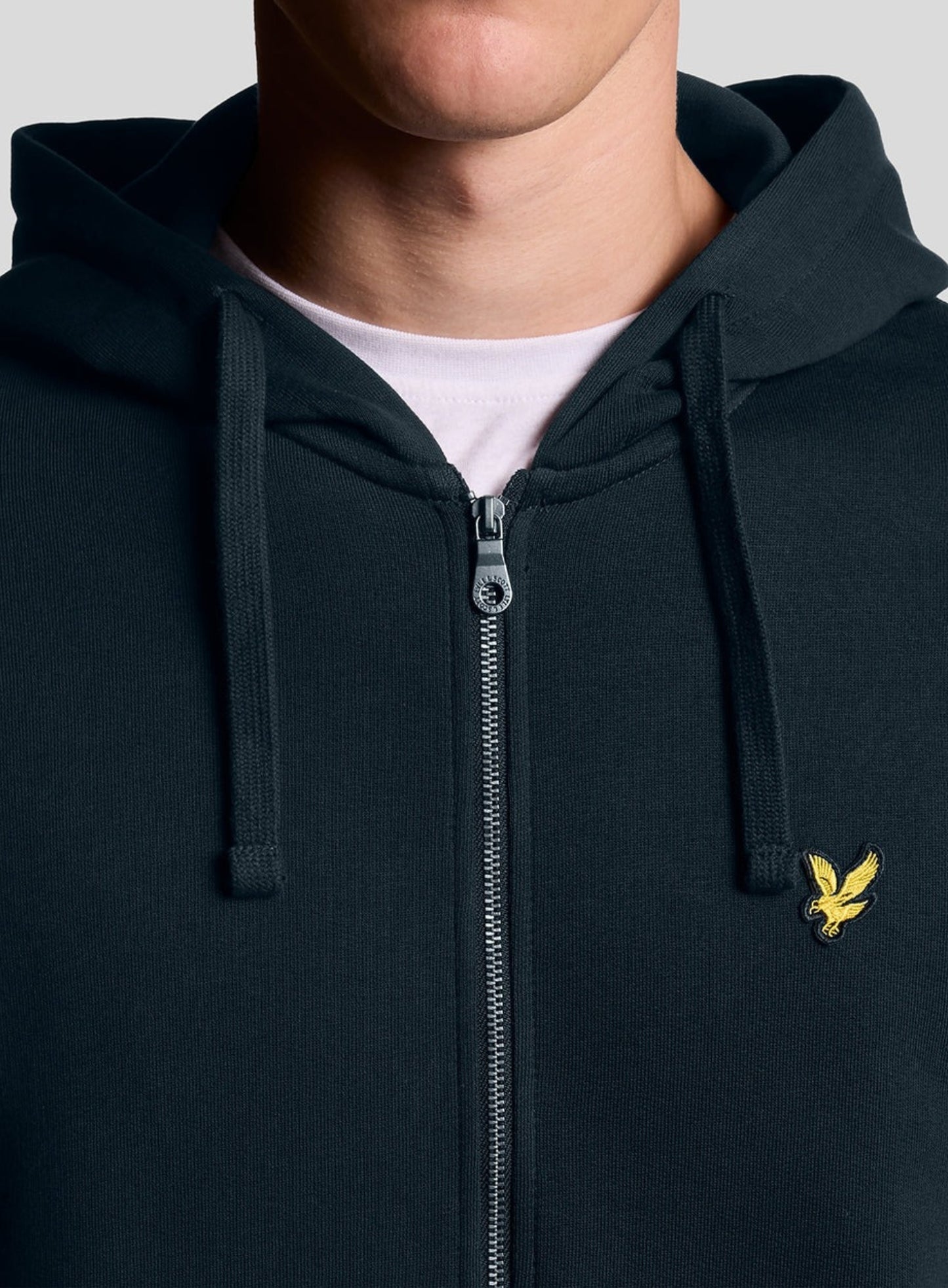 LYLE & SCOTT Zip Through Hoodie Dark Navy