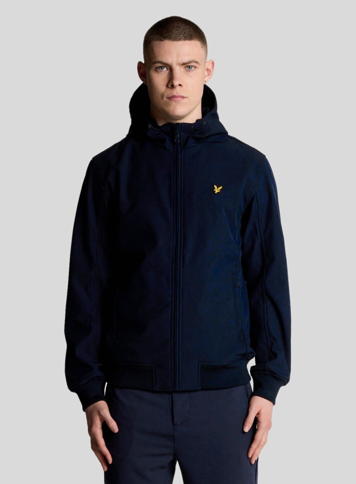 LYLE & SCOTT Mesh Back Softshell Jacket Dark Navy