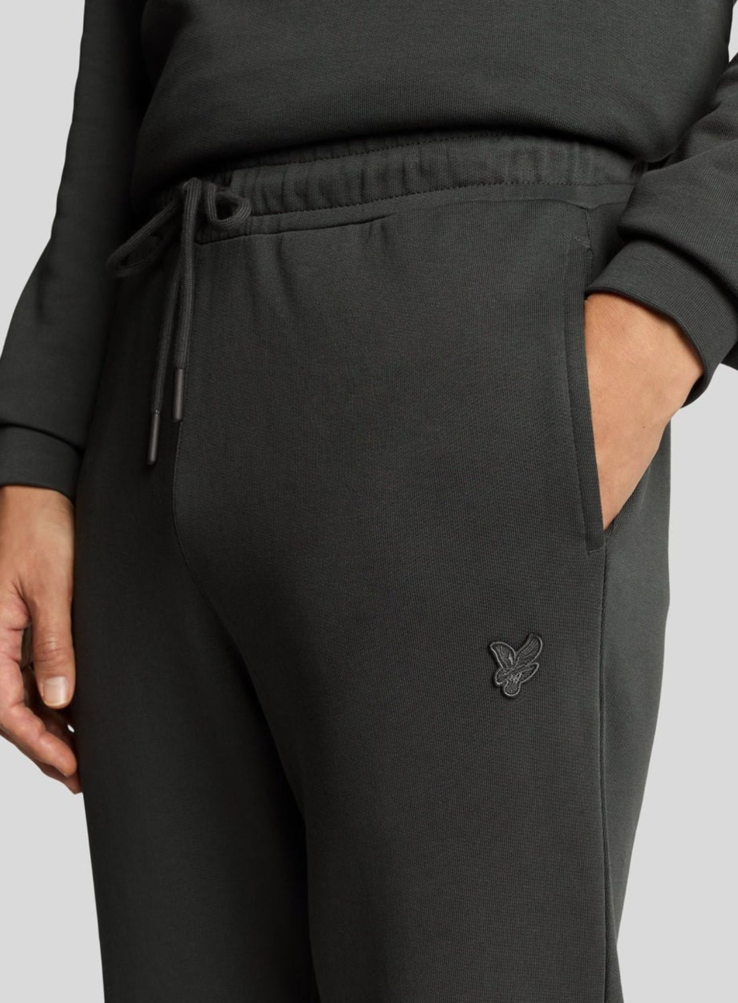 LYLE & SCOTT Superfine Cotton Slim Joggers Gunmetal