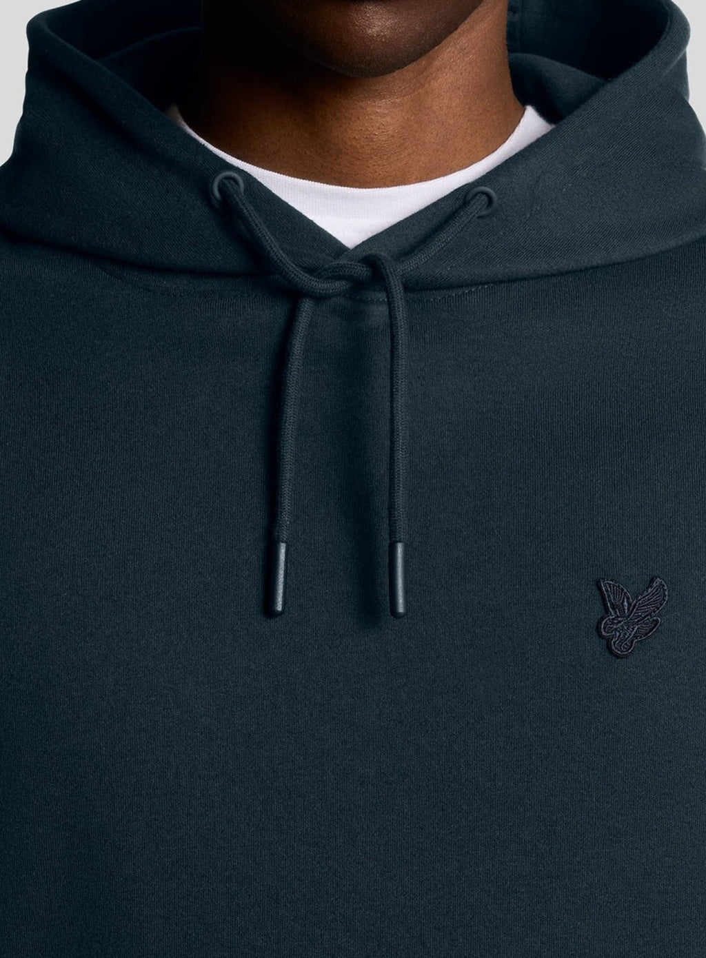 LYLE & SCOTT Interlock Pullover Hoodie Carbon