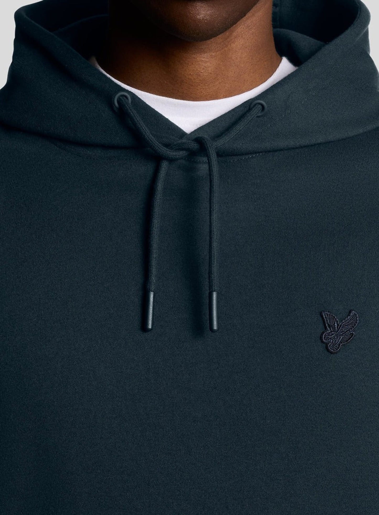 LYLE & SCOTT Interlock Pullover Hoodie Carbon