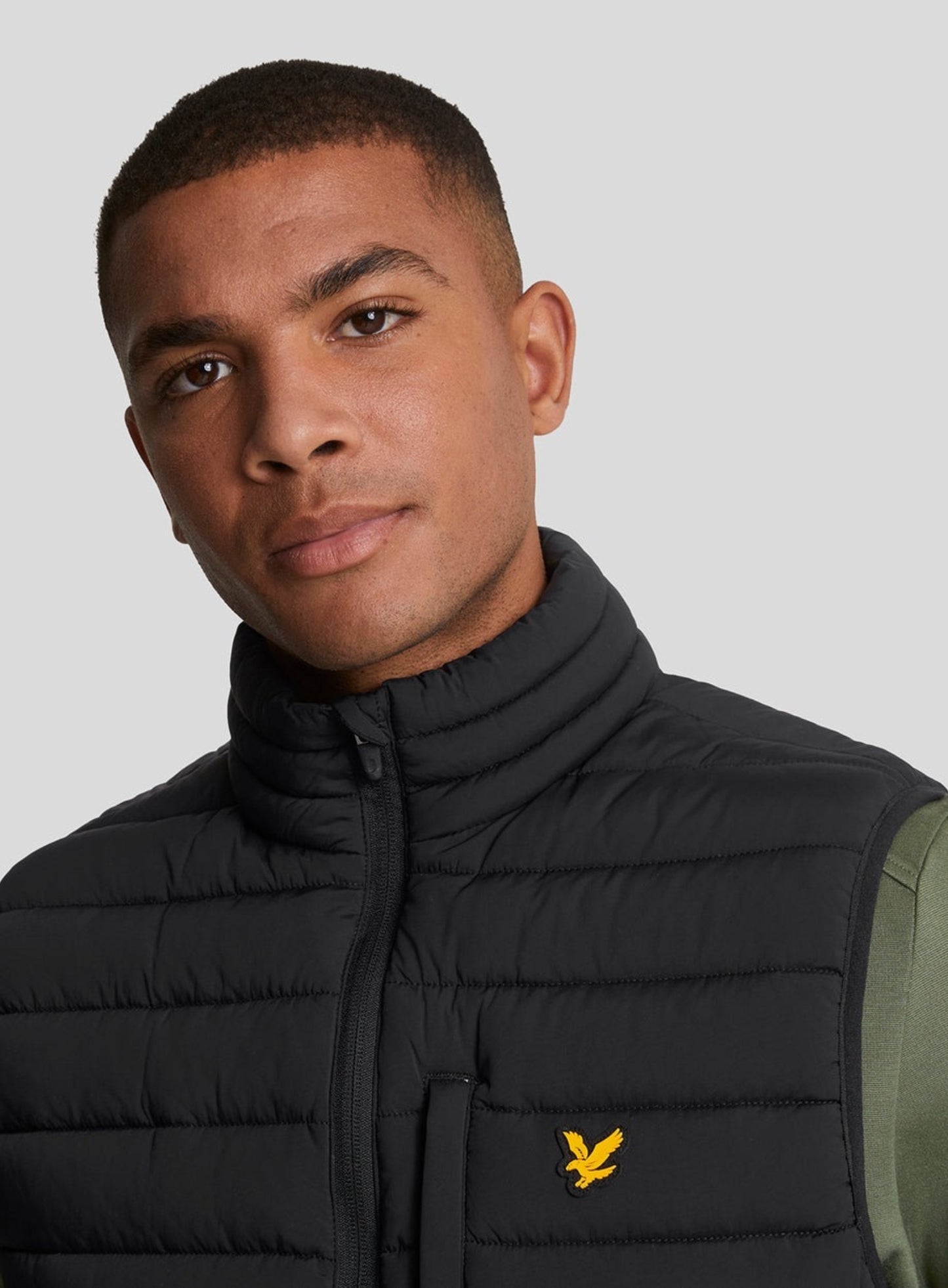 LYLE & SCOTT Sports Lightweight Puffer Jacket Jet Black
