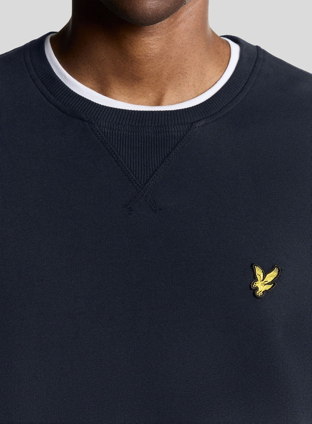 LYLE & SCOTT Crew Neck Sweatshirt Dark Navy