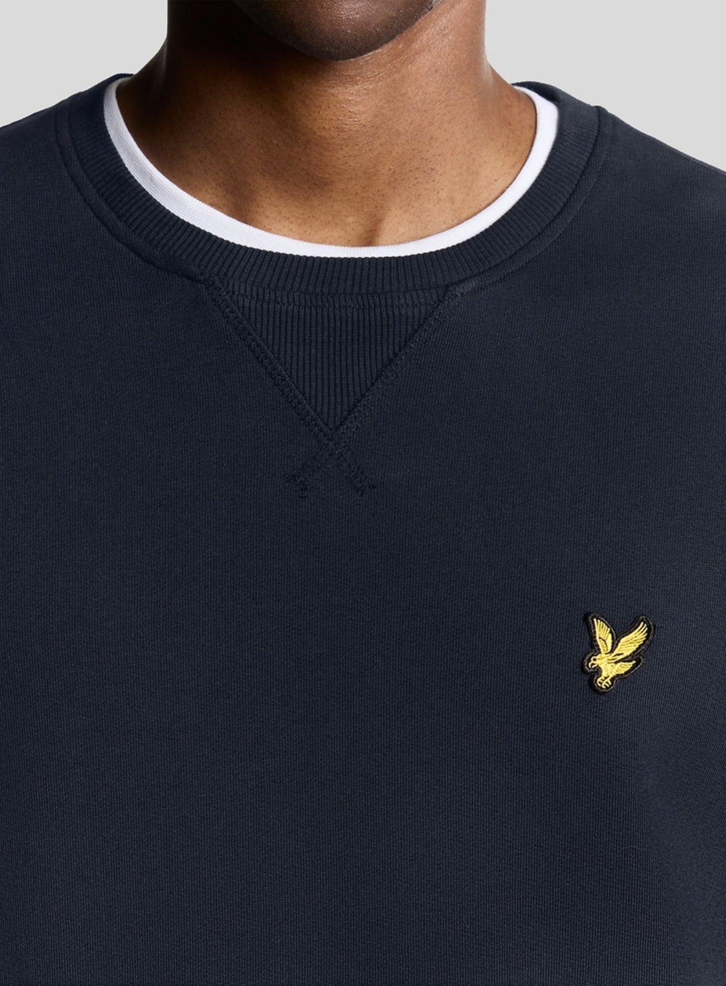LYLE & SCOTT Crew Neck Sweatshirt Dark Navy