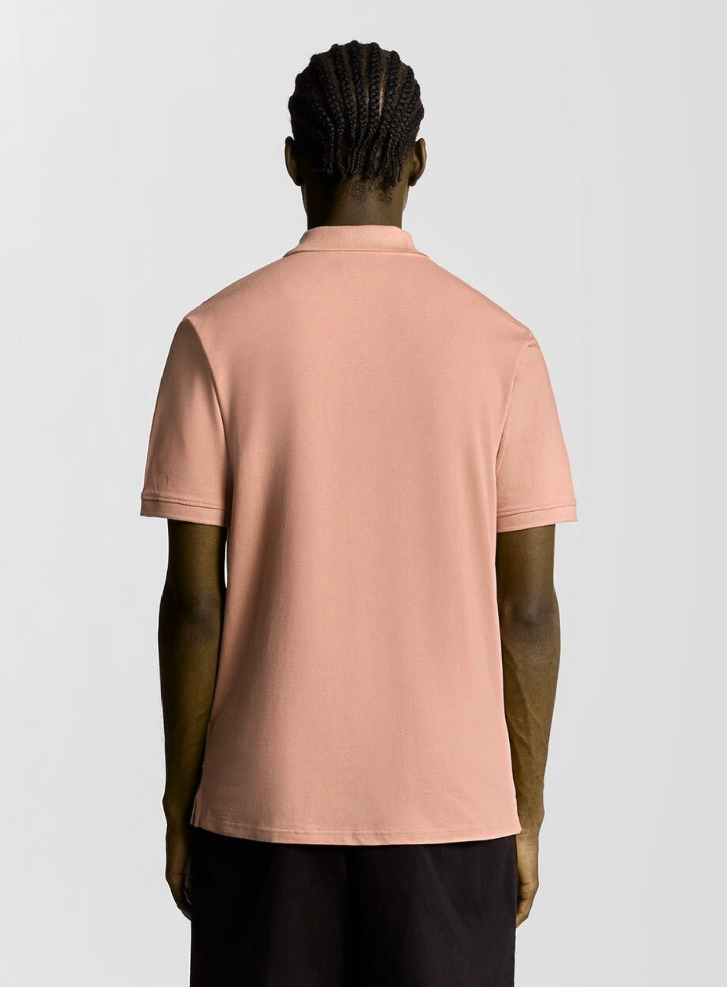 LYLE & SCOTT Cotton Polo Shirt Pink Grapefruit
