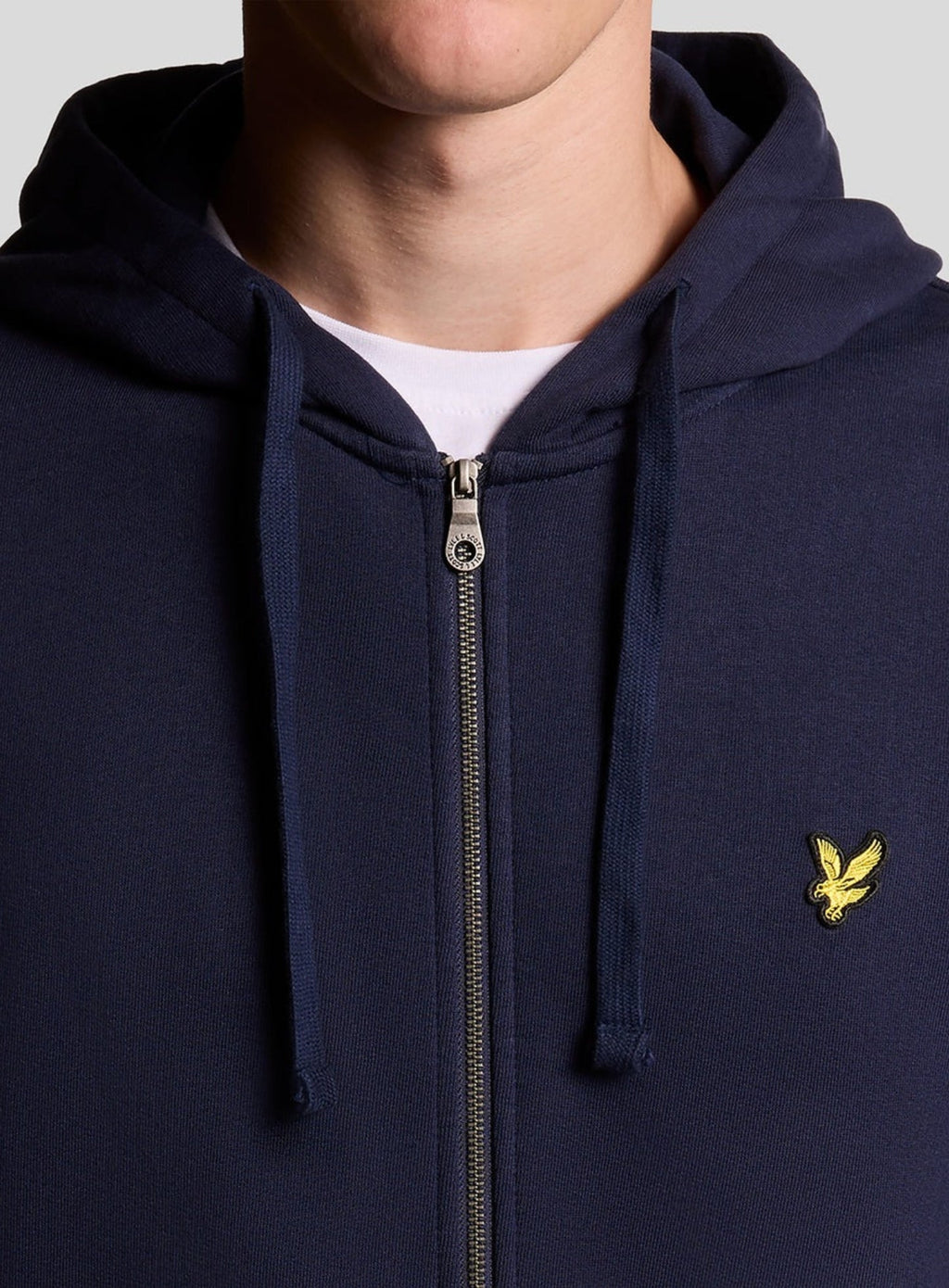 LYLE & SCOTT Zip Through Hoodie Navy