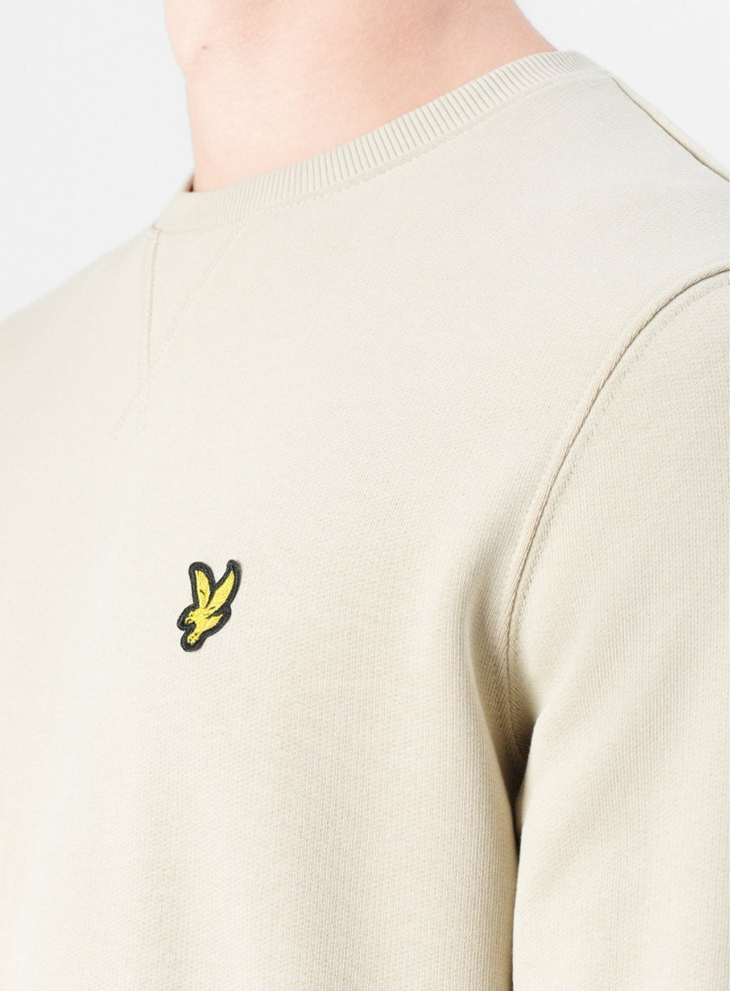 LYLE & SCOTT Crew Neck Sweatshirt Grey Taupe