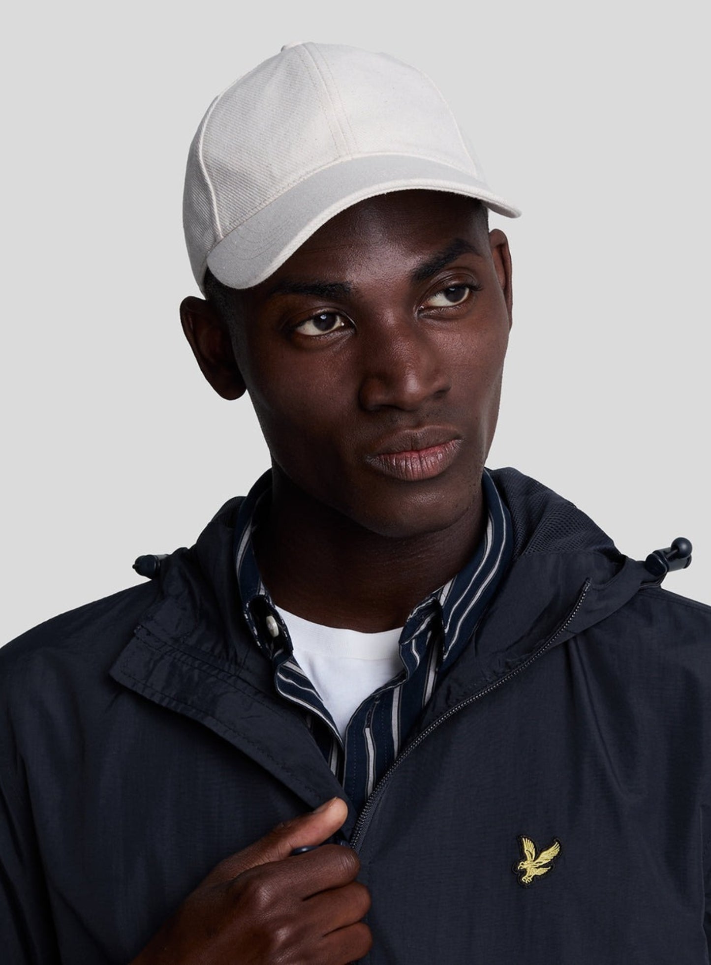 LYLE & SCOTT Zip Through Hooded Jacket Dark Navy