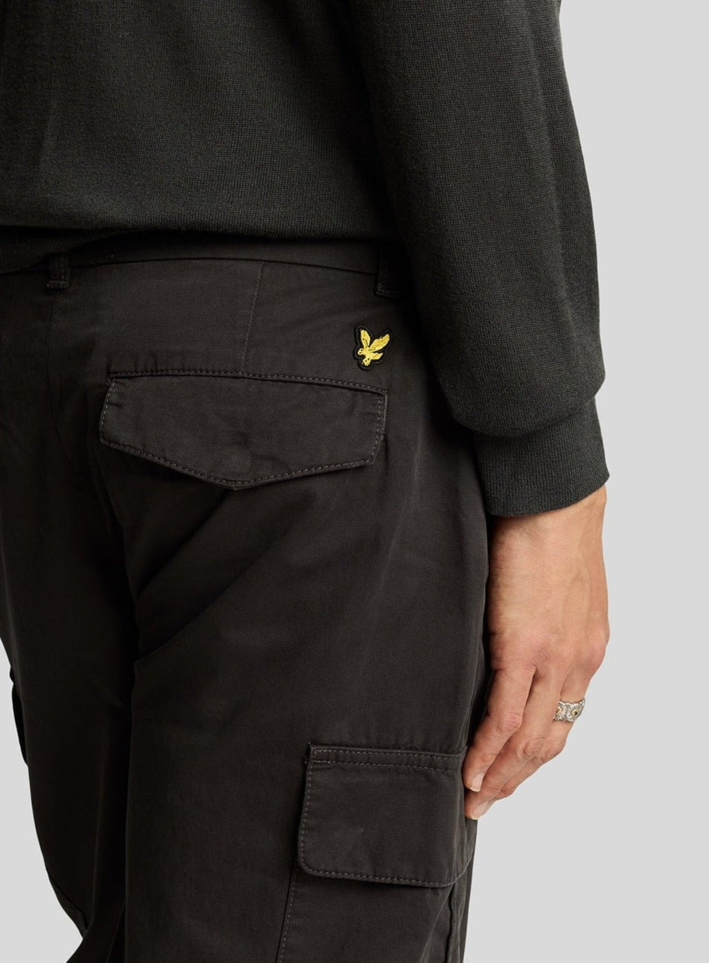 LYLE & SCOTT Cargo Pocket Trouser Gunmetal