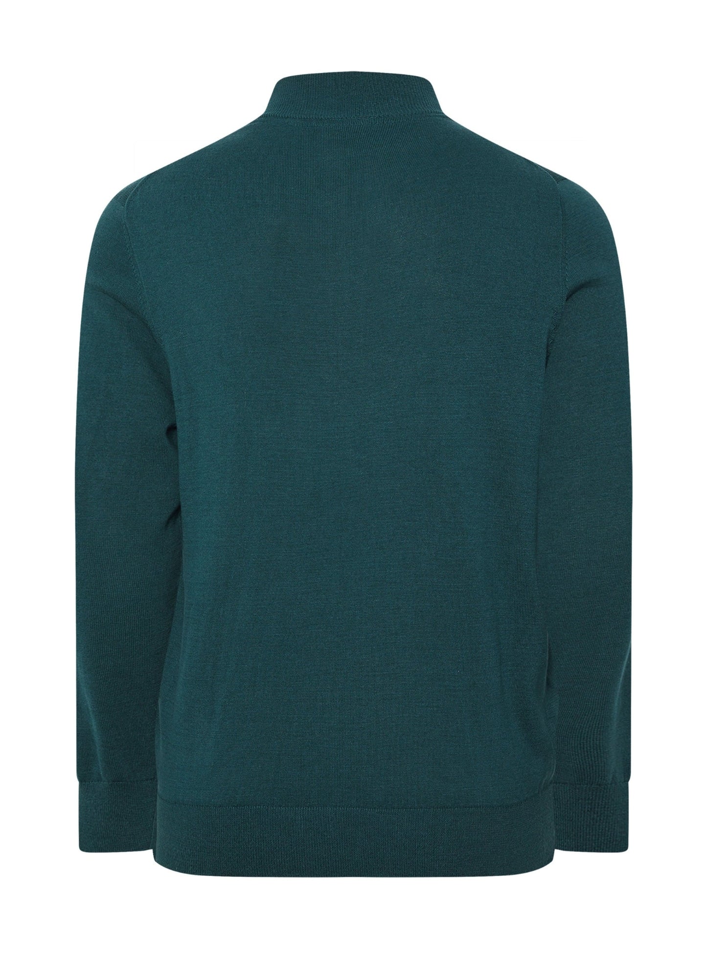 LYLE & SCOTT Cotton Quarter Zip Jumper Rich Teal