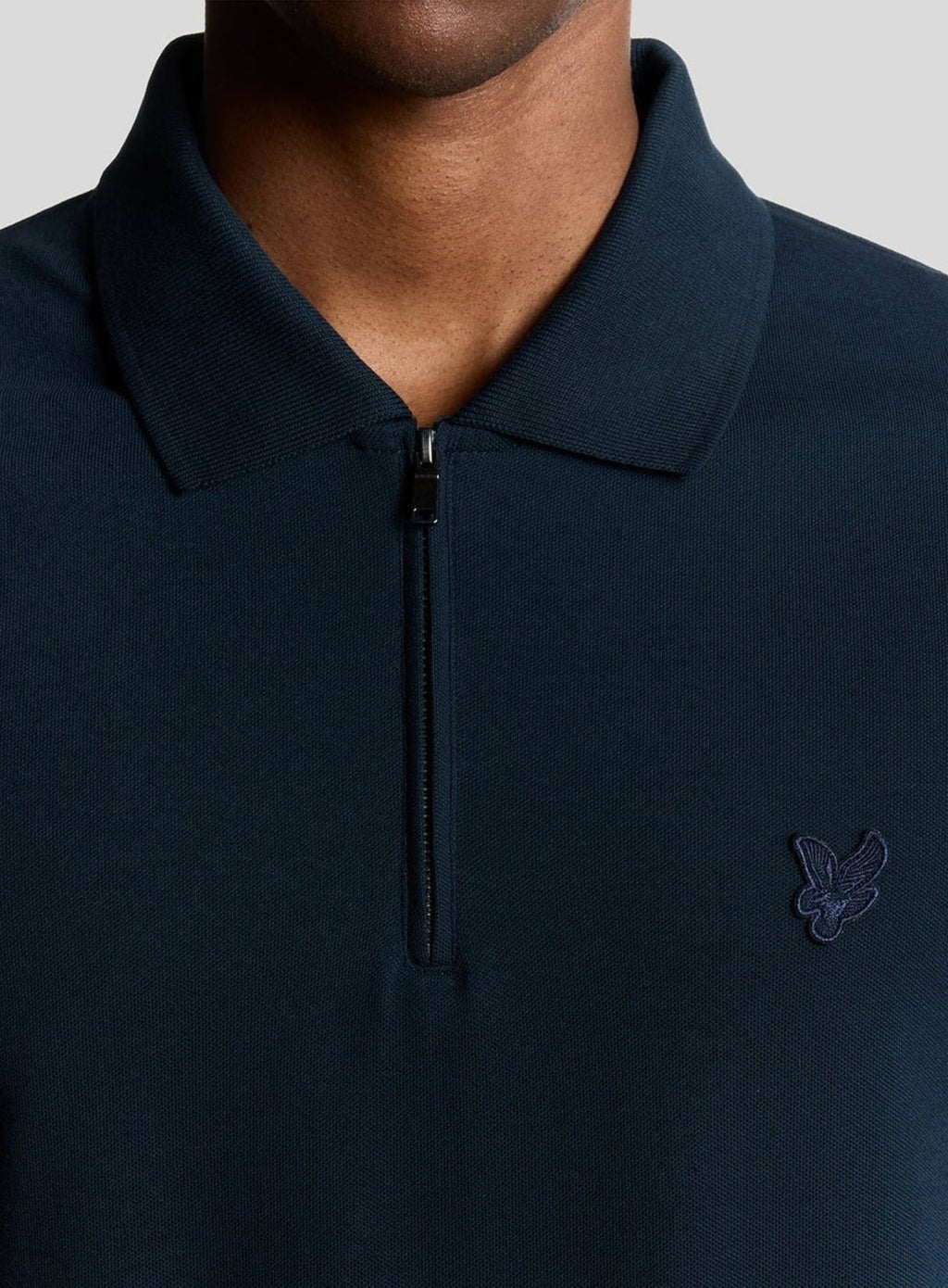LYLE & SCOTT Interlock Polo Shirt Carbon