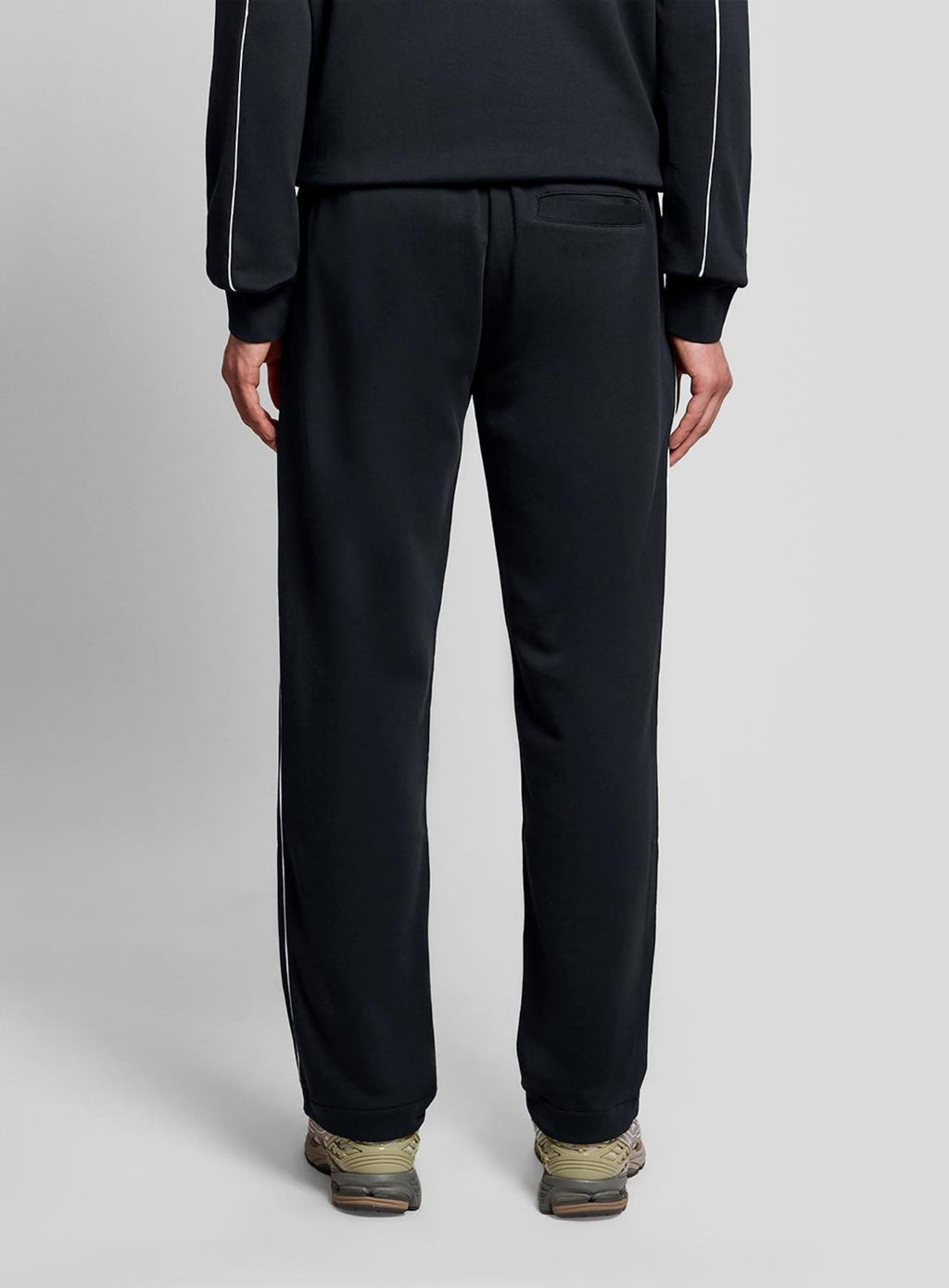 LYLE & SCOTT Piped Straight Leg Track Bottoms Dark Navy