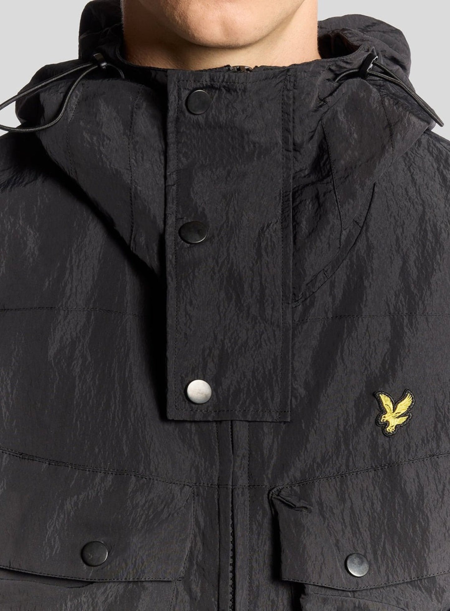 LYLE & SCOTT Water Resistant Guard Parka Black Ice