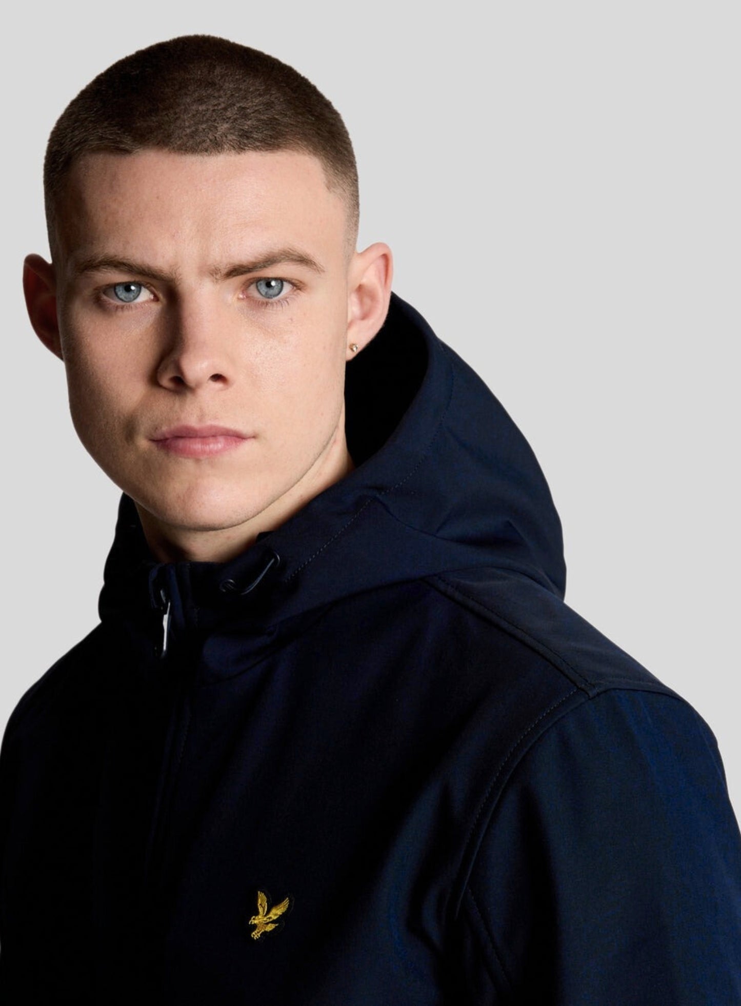 LYLE & SCOTT Mesh Back Softshell Jacket Dark Navy