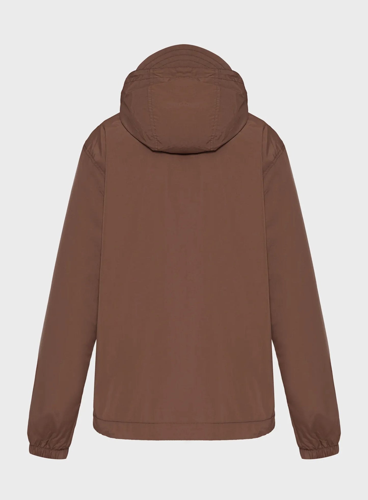 LYLE & SCOTT Zip Through Hooded Jacket Bottle Brown