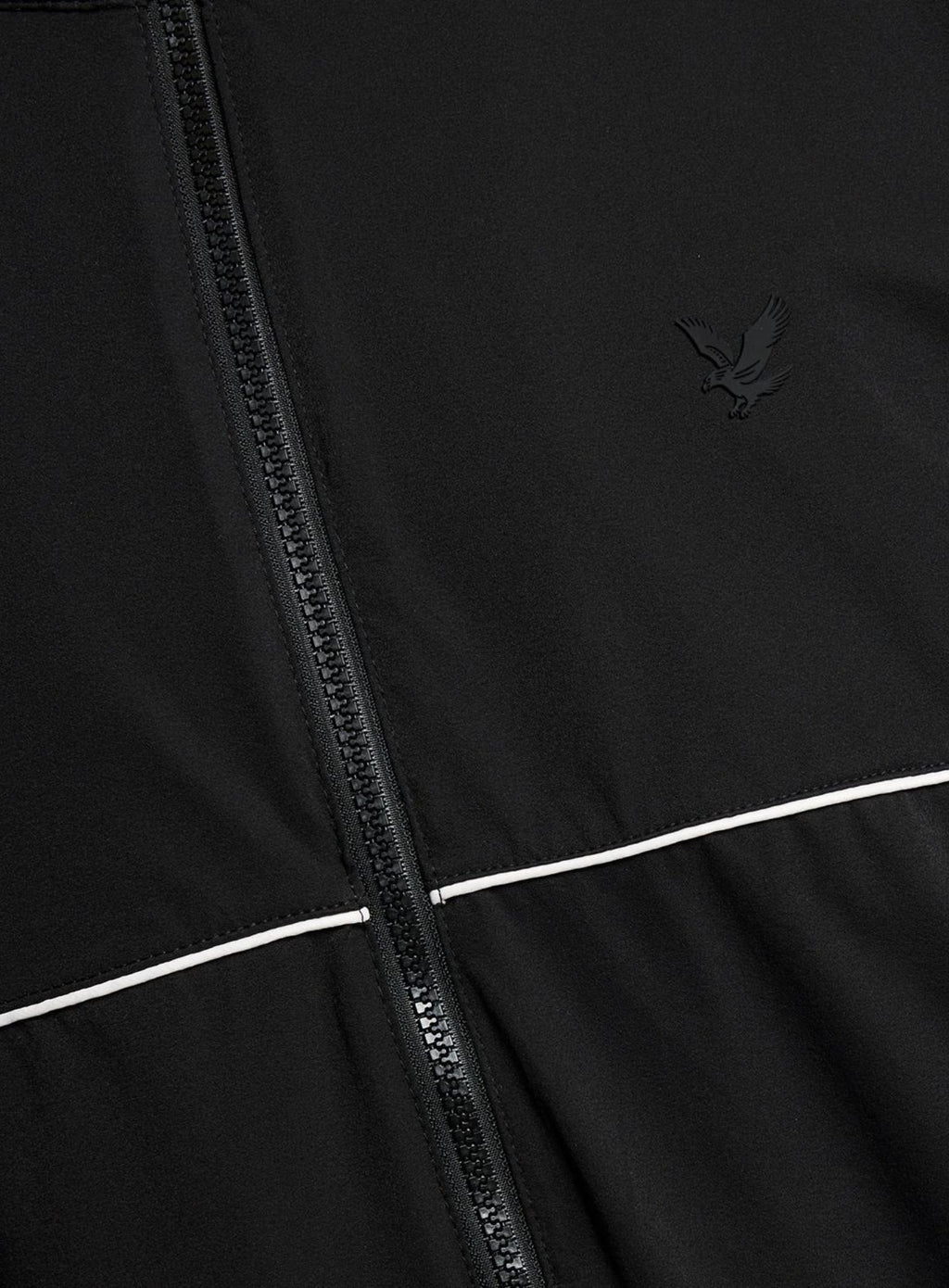 LYLE & SCOTT Nylon Track Jacket Jet Black