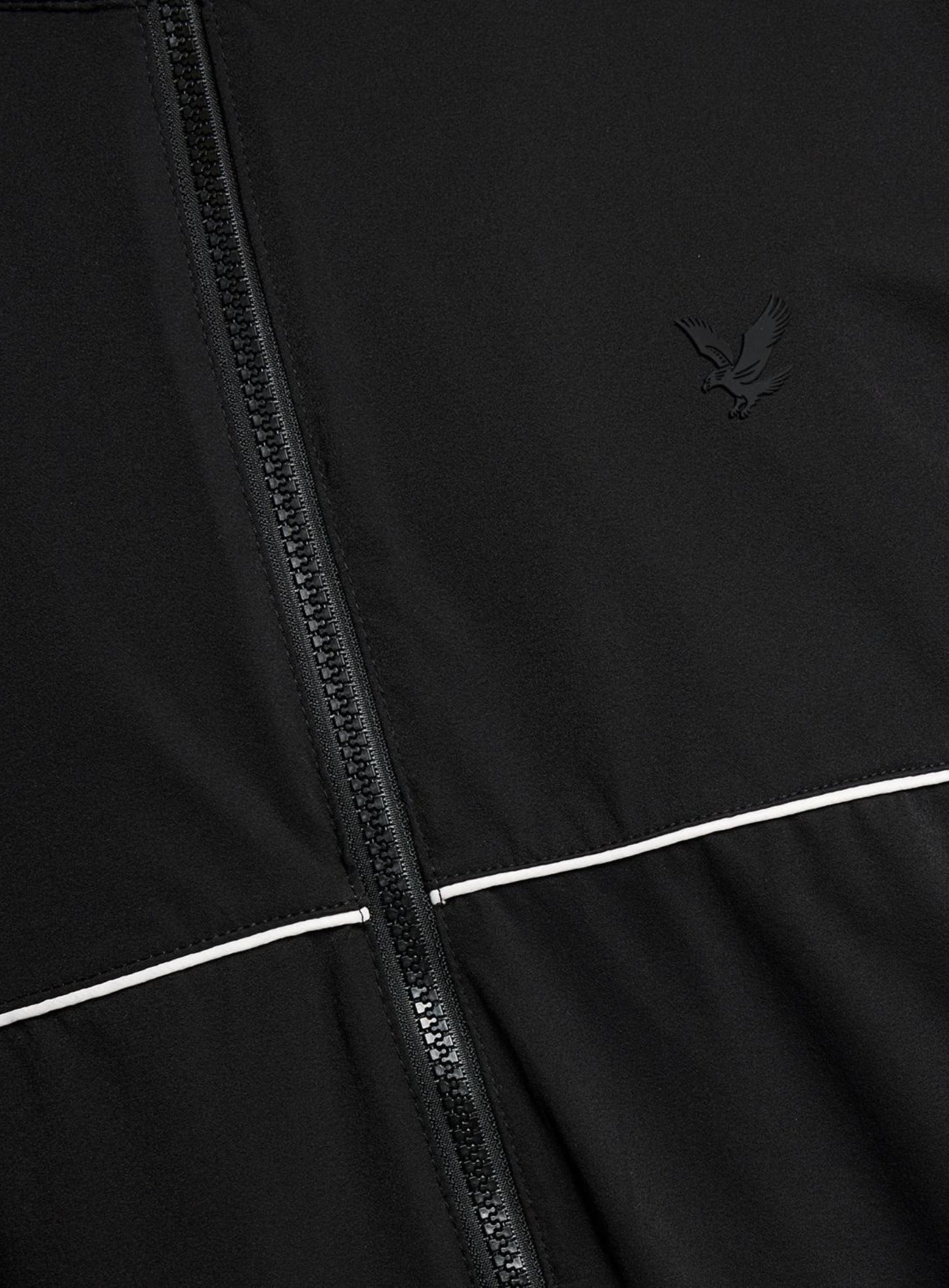 LYLE & SCOTT Nylon Track Jacket Jet Black