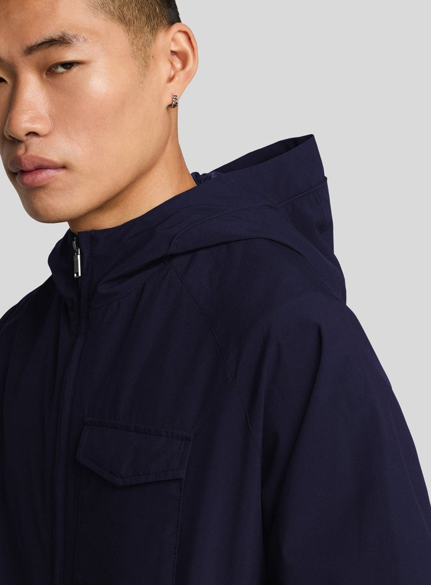 LYLE & SCOTT Hooded Transitional Jacket Dark Navy