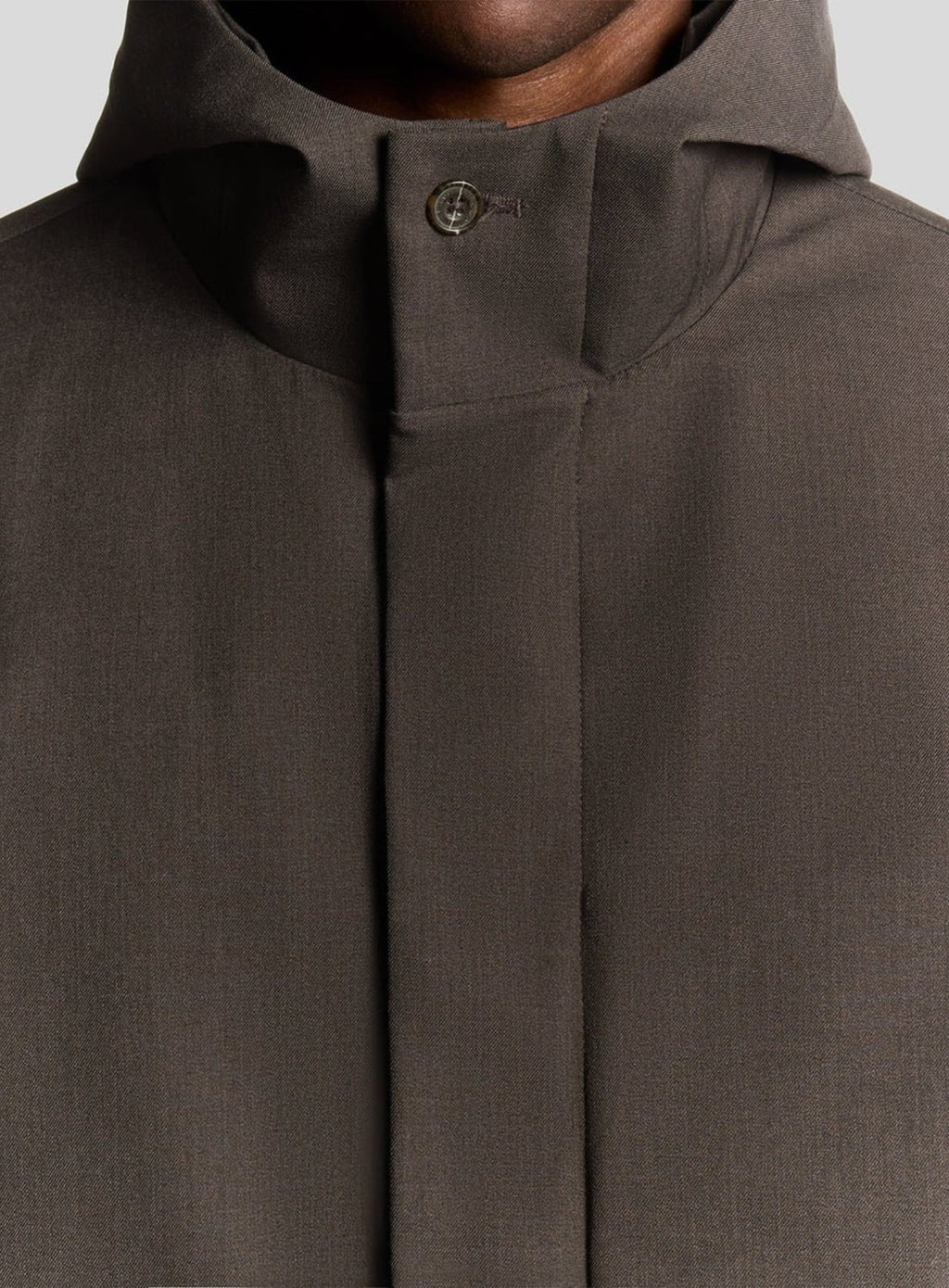 LYLE & SCOTT Waterproof Mac Raincoat Charcoal Marl