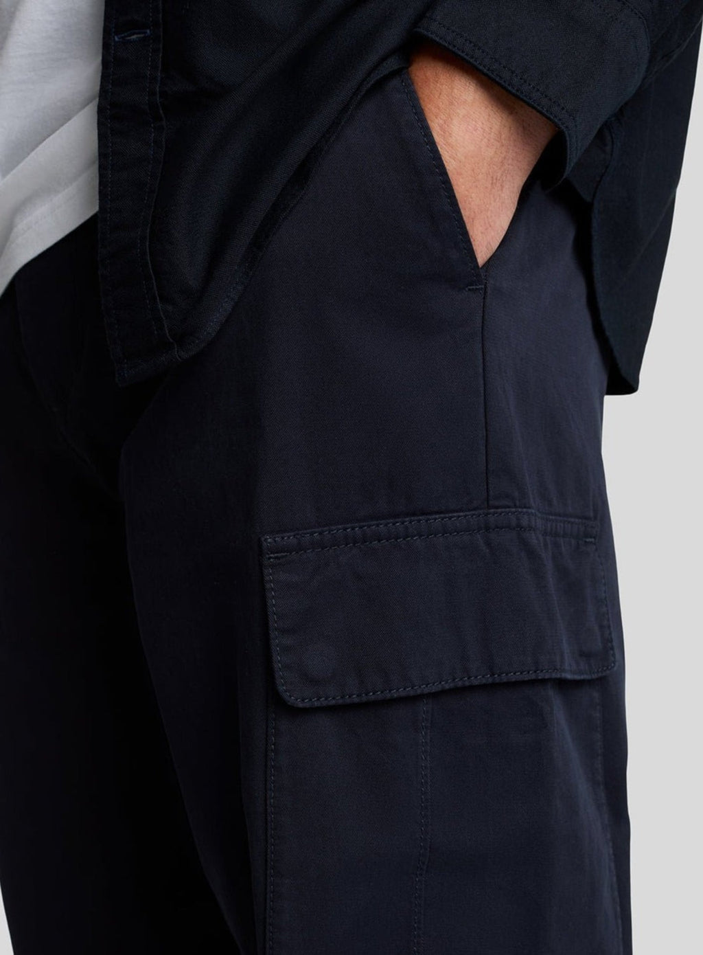 LYLE & SCOTT Cargo Pocket Trouser Dark Navy