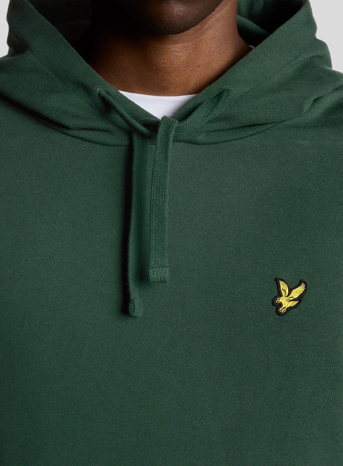 LYLE & SCOTT Loopback Cotton Hoodie Dark Green
