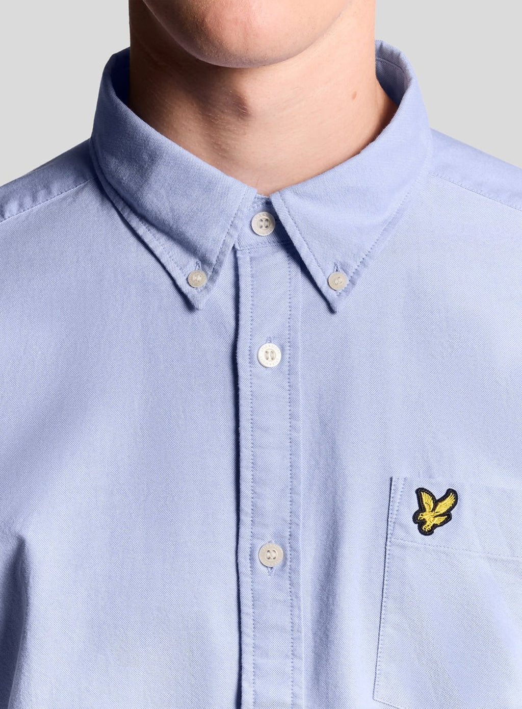LYLE & SCOTT Plain Oxford Shirt Riviera