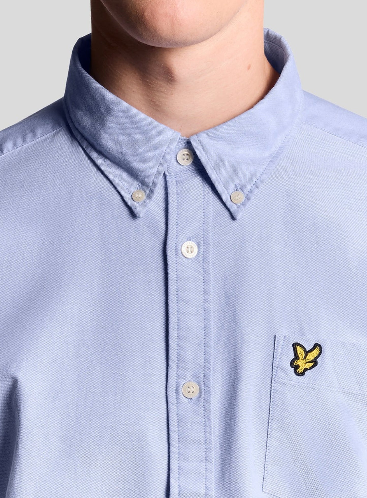 LYLE & SCOTT Plain Oxford Shirt Riviera
