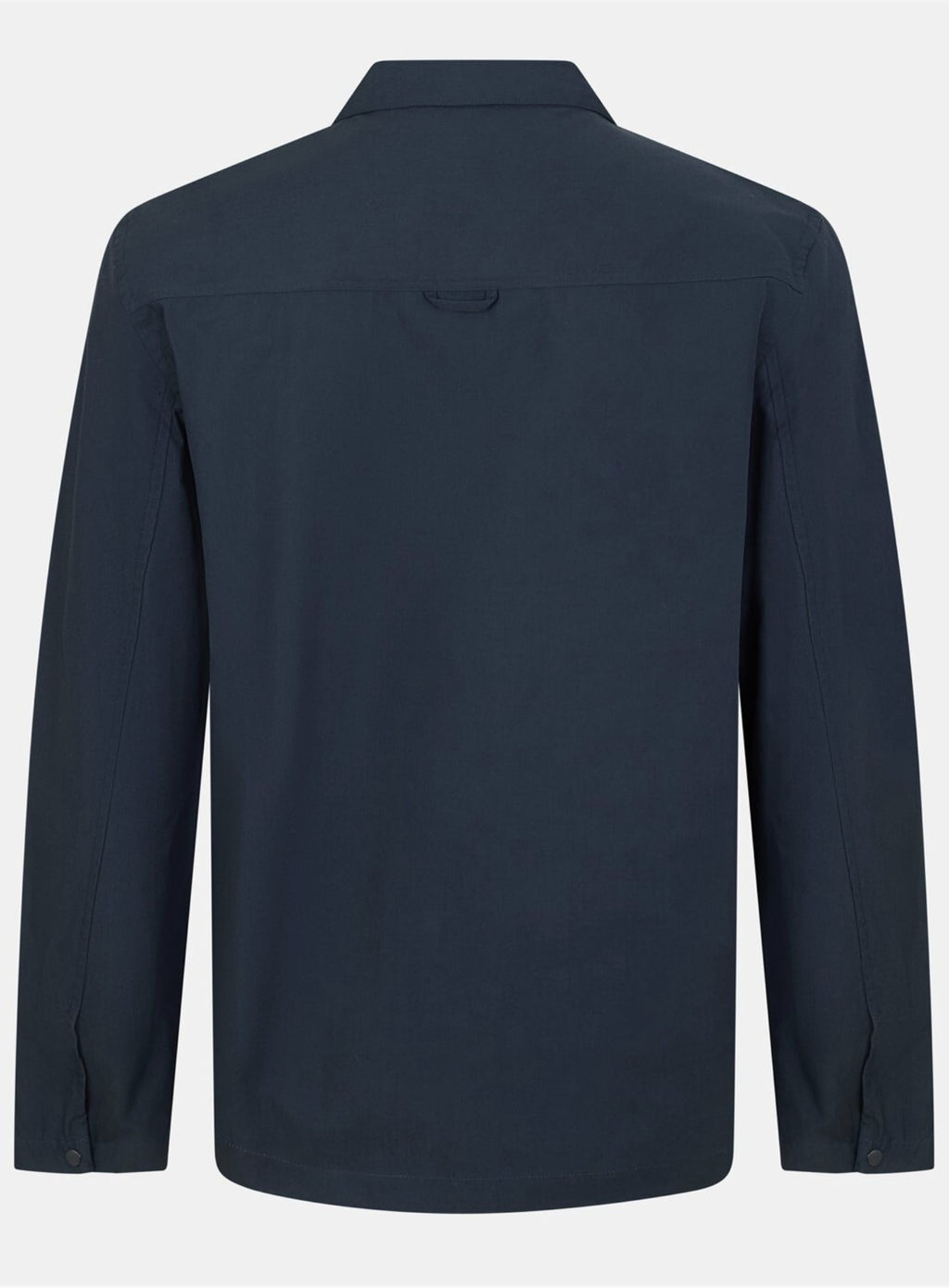 LYLE & SCOTT Cotton Long Sleeve Zip Overshirt Dark Navy