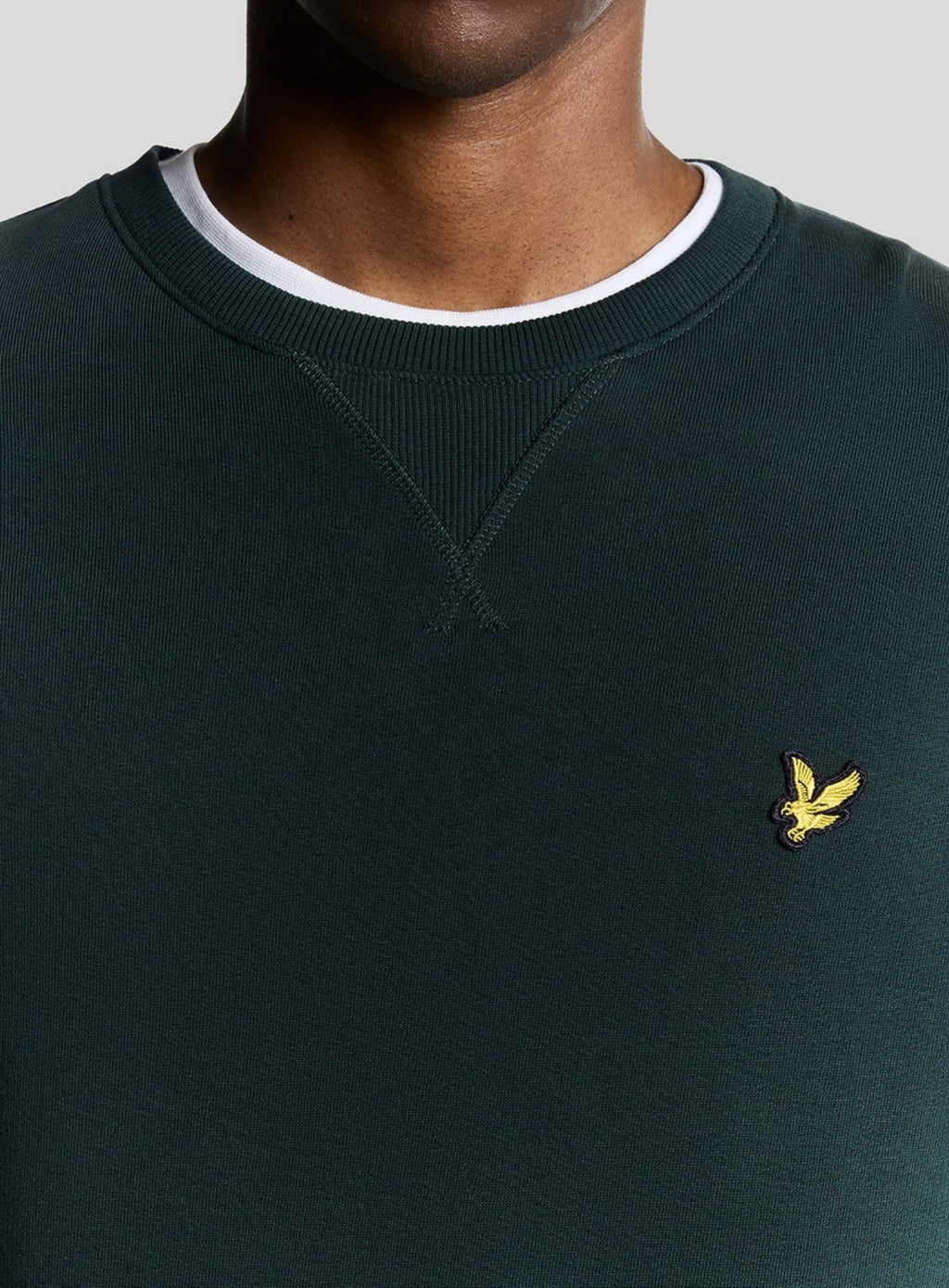 LYLE & SCOTT Crew Neck Sweatshirt Dark Green