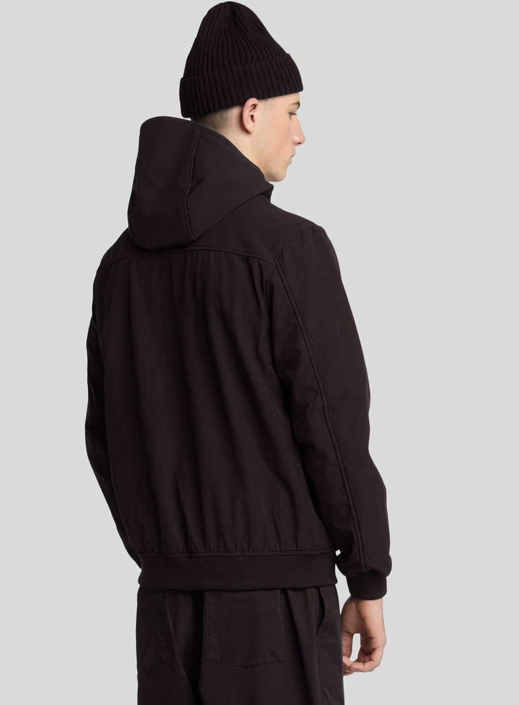 LYLE & SCOTT Fleece Back Softshell Jet Black