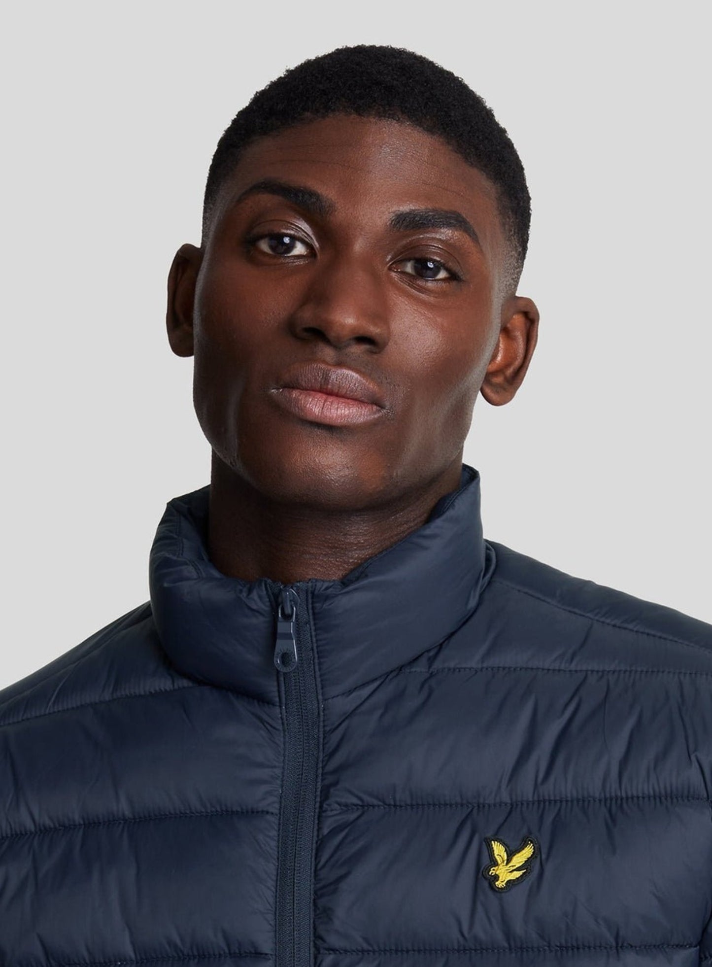 LYLE & SCOTT Funnel Neck Puffer Jacket Dark Navy