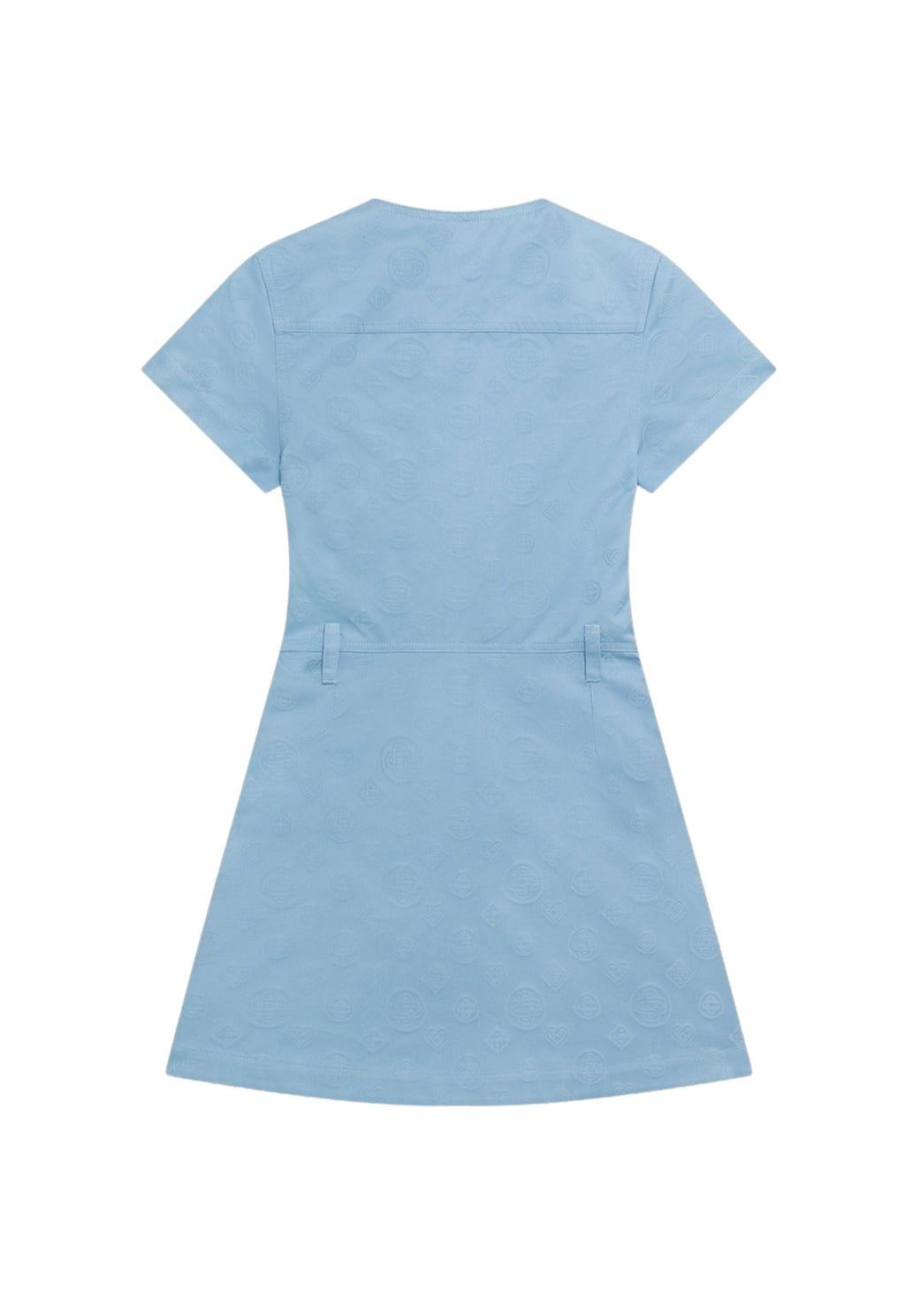 CASABLANCA WOMEN Monogram Dress Blue