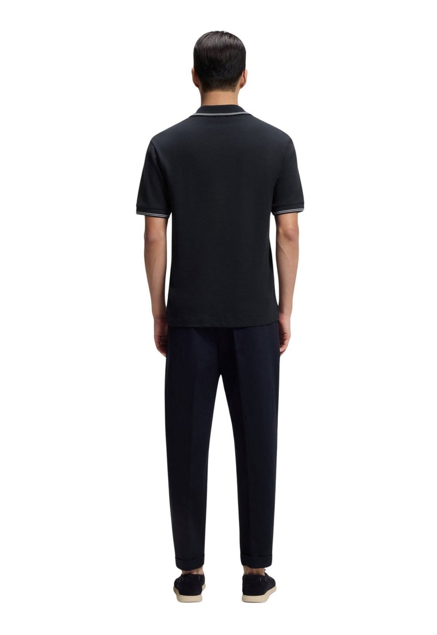 BOSS H-Pye Polo Shirt Dark Blue