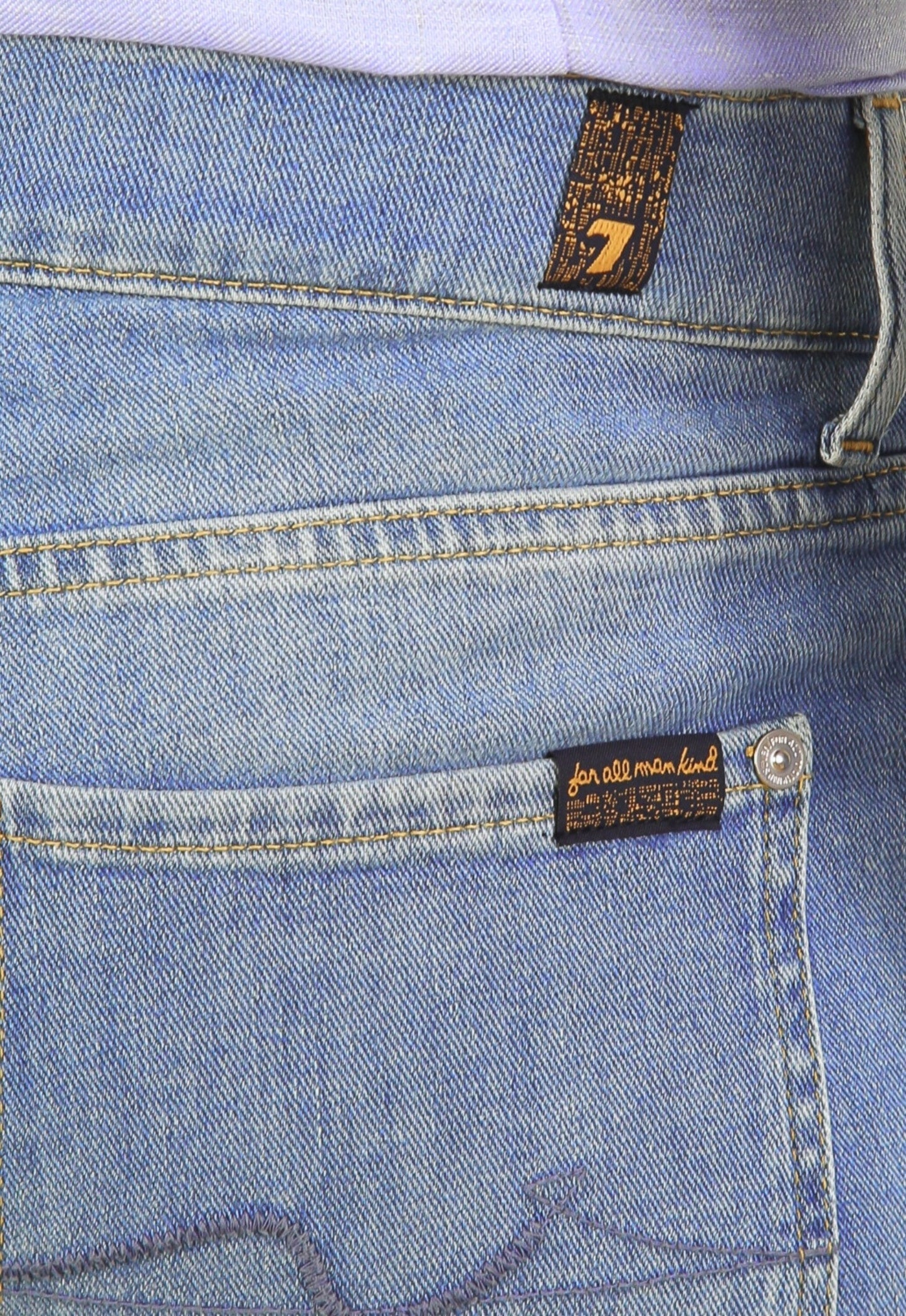 7 FOR ALL MANKIND Slimmy Tapered Left Hand Matira Jeans Blue