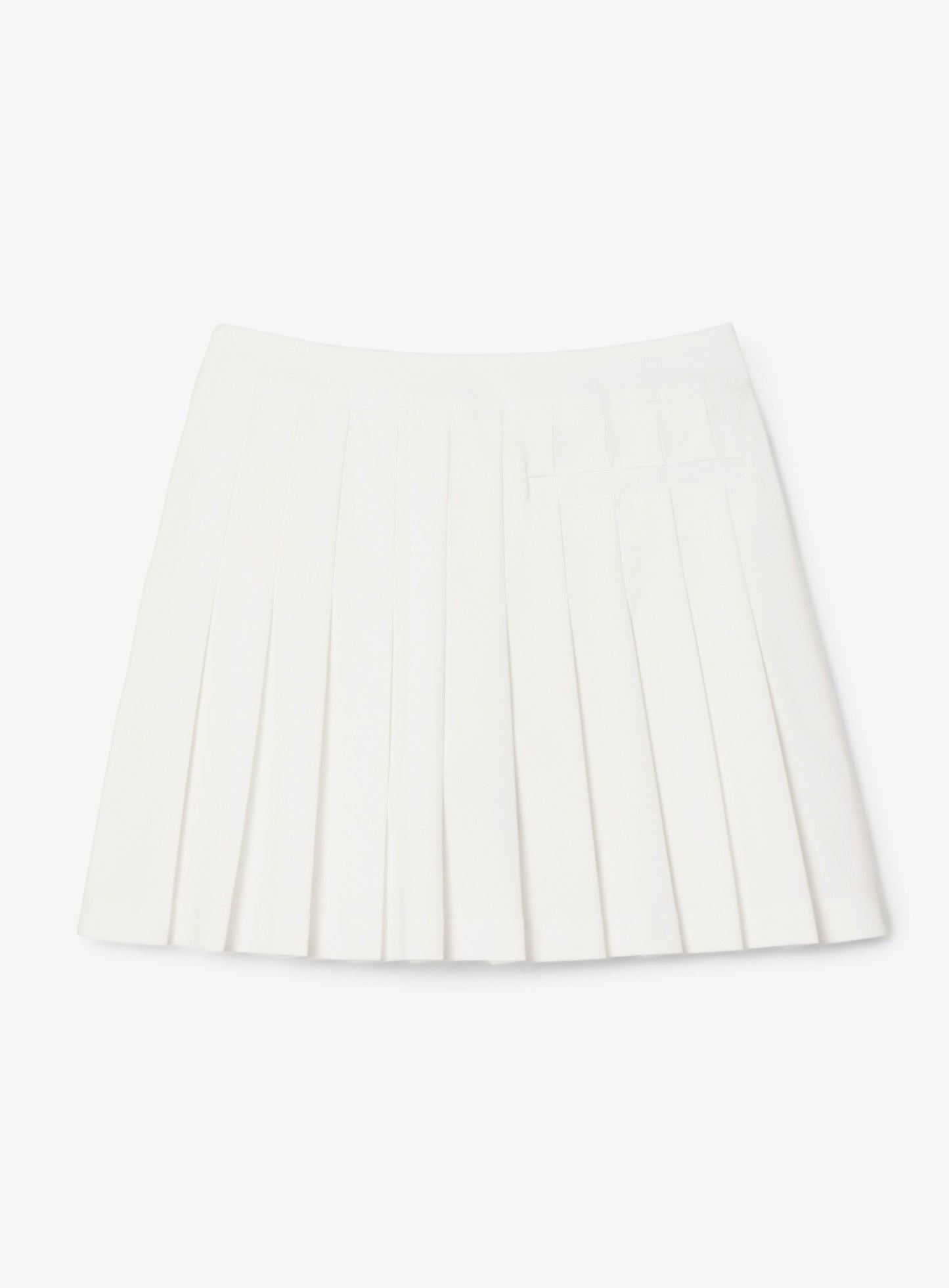 LACOSTE WOMEN Ultra Dry Golf Skirt with Liner White