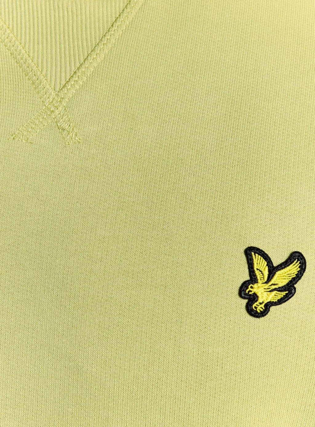 LYLE & SCOTT Cotton Crew Neck Sweatshirt Pale Willow