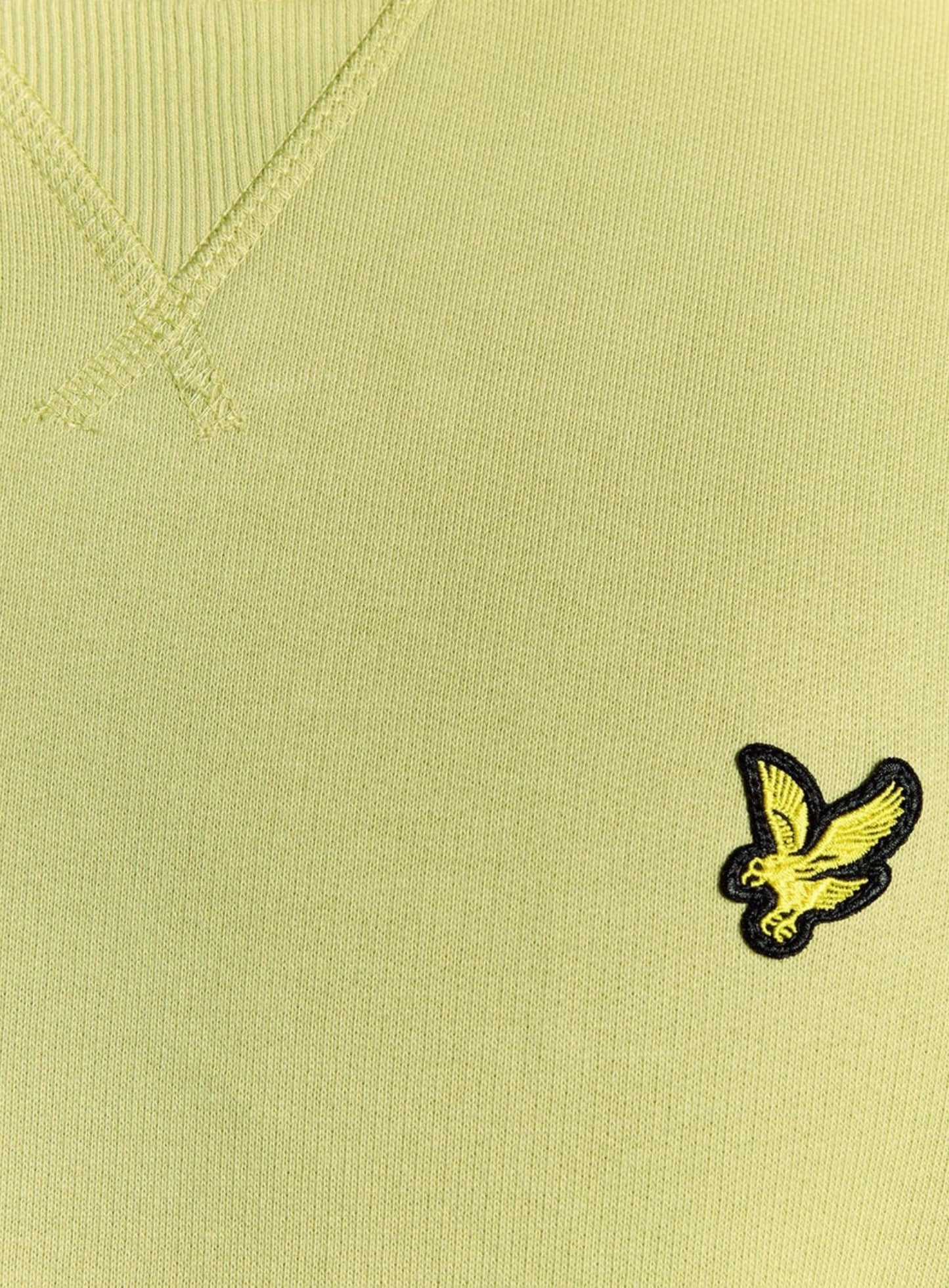 LYLE & SCOTT Cotton Crew Neck Sweatshirt Pale Willow