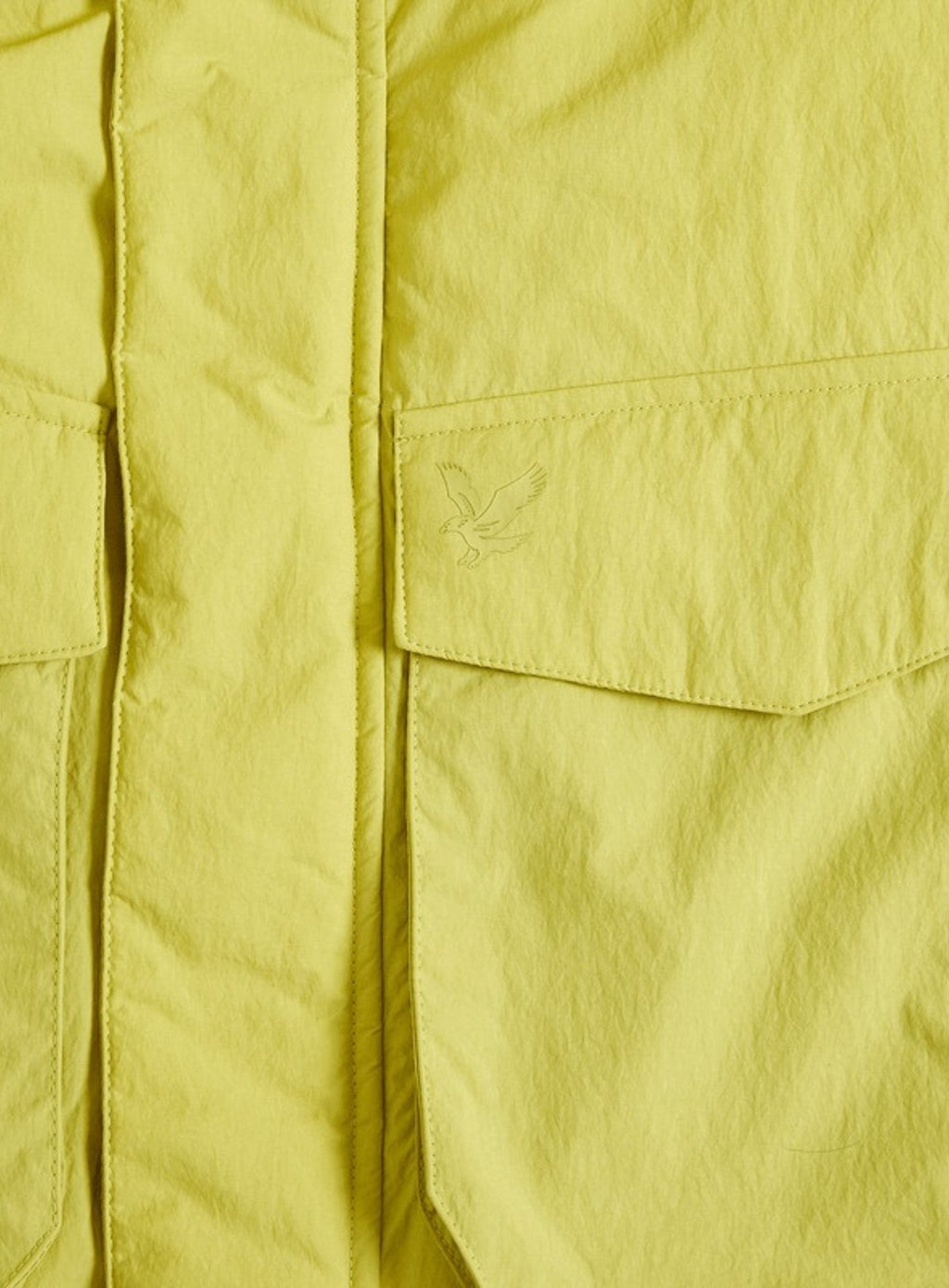 LYLE & SCOTT Military Inspired Insulated Parka Pale Willow
