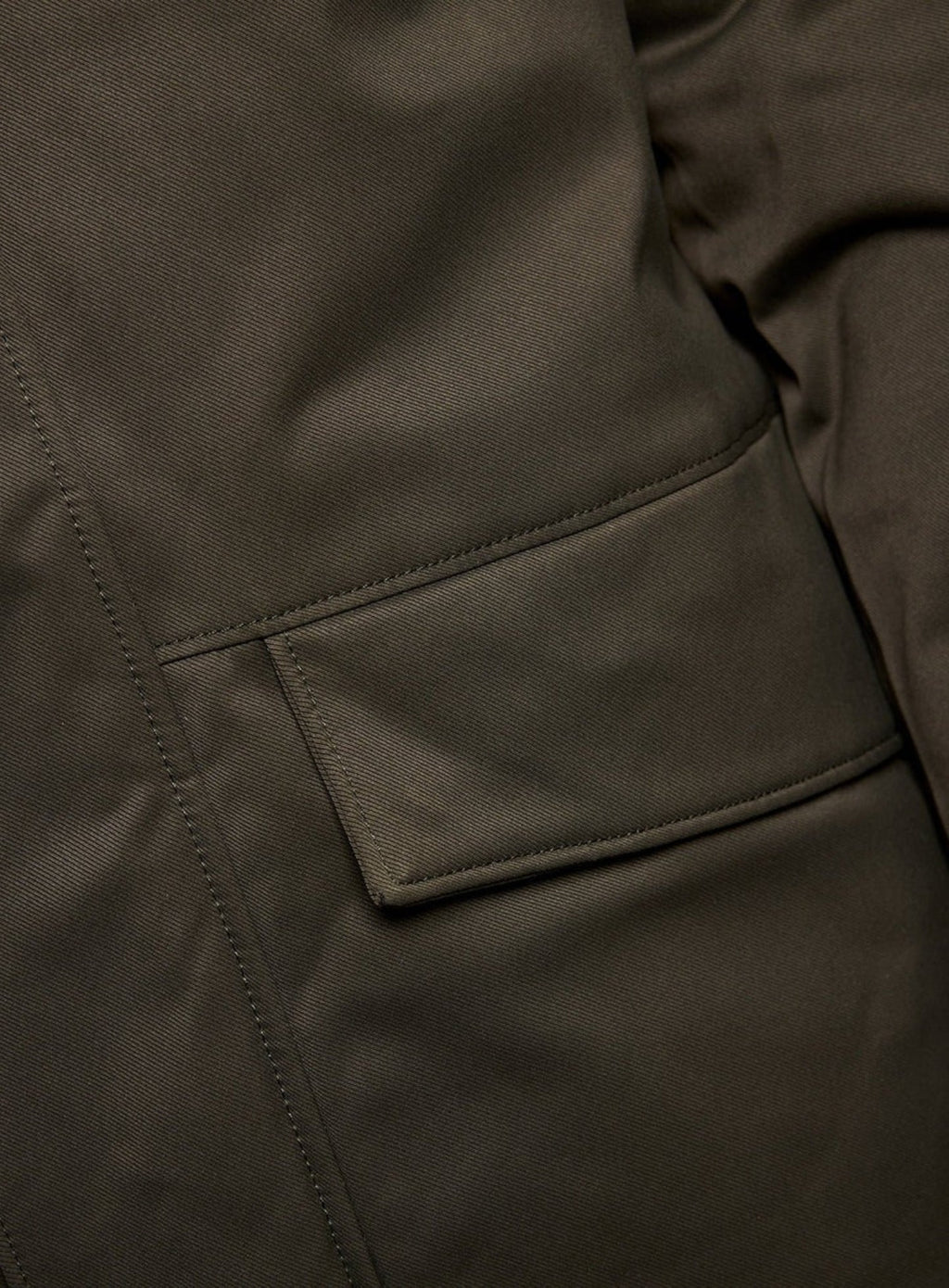 LYLE & SCOTT Padded Parka Jacket Olive