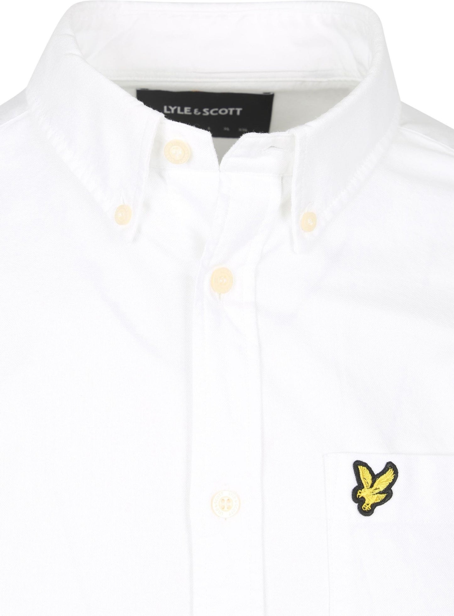 LYLE & SCOTT Plain Oxford Shirt White