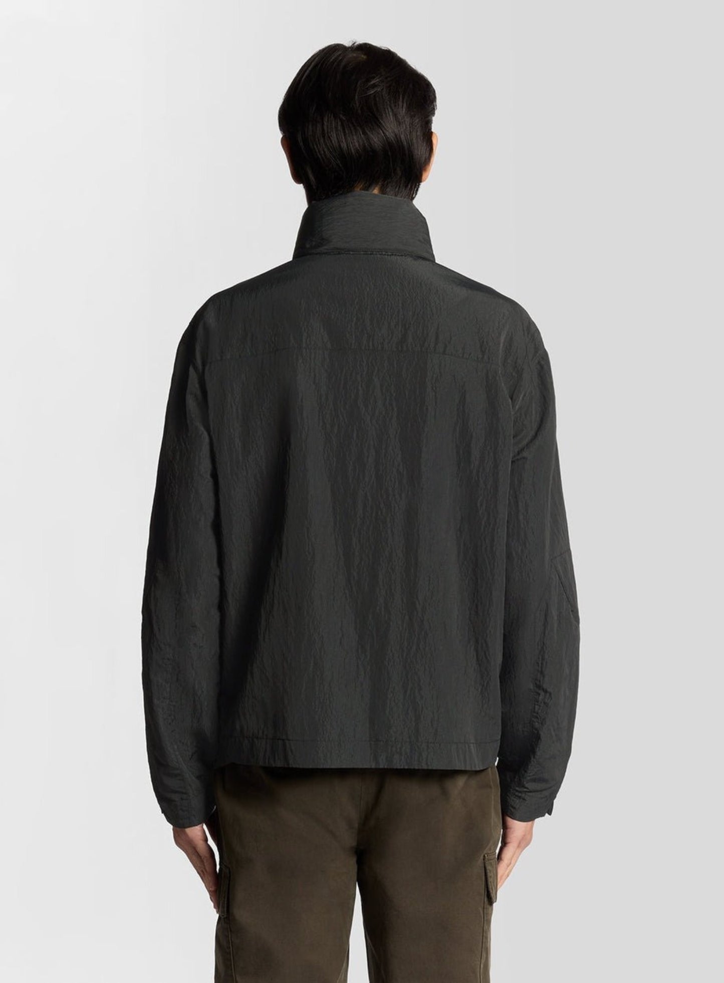 LYLE & SCOTT Fold Away Hood Jacket Black Ice