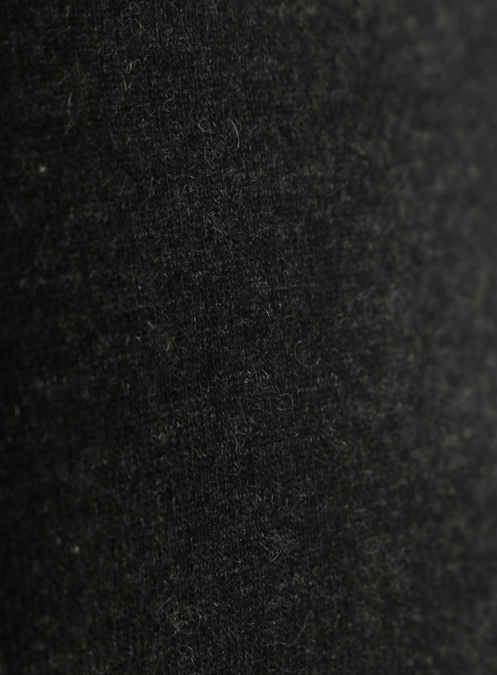 LYLE & SCOTT Lambswool Blend Crew Neck Jumper Jet Black Marl