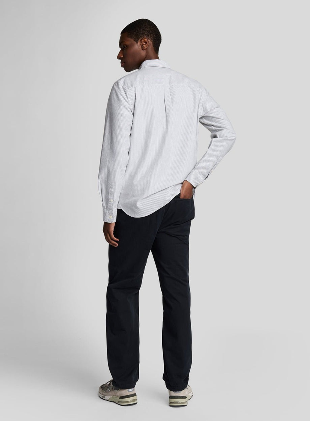 LYLE & SCOTT Drawstring Tapered Chino Jet Black