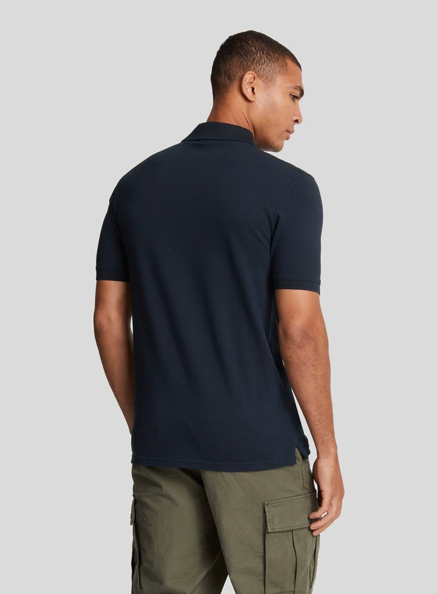 LYLE & SCOTT Cotton Polo Shirt Dark Navy