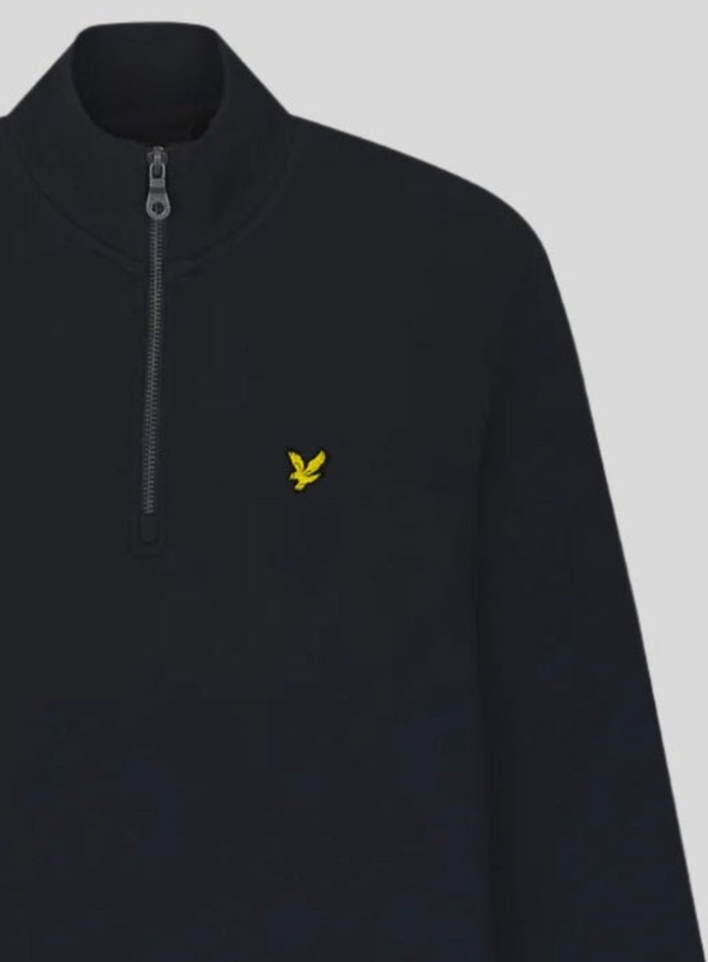 LYLE & SCOTT Loopback Quarter Zip Sweat Dark Navy