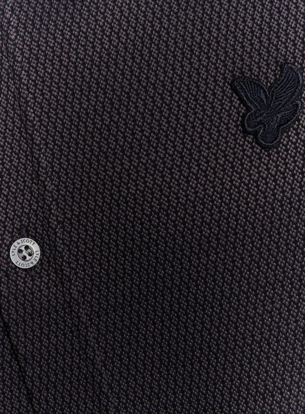 LYLE & SCOTT Jacquard Interlock Shirt Deep Navy