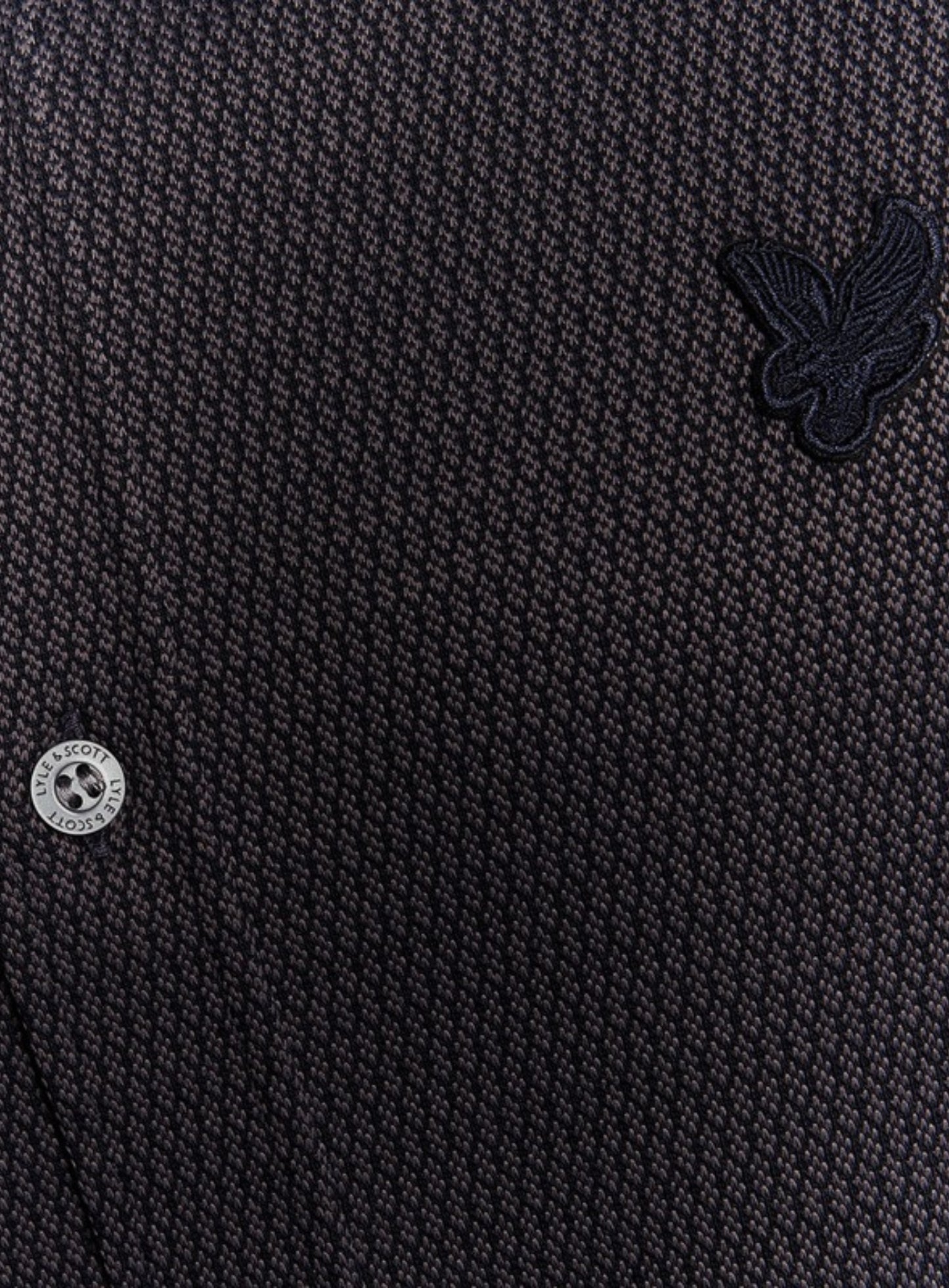 LYLE & SCOTT Jacquard Interlock Shirt Deep Navy