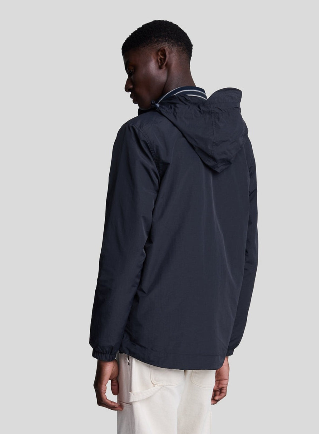 LYLE & SCOTT Zip Through Hooded Jacket Dark Navy